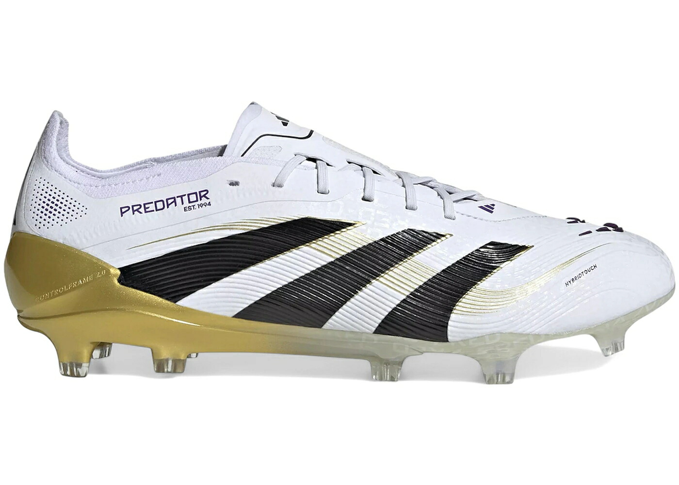 アディダス プレデター エリート 白色 ホワイト コア 黒色 ブラック ゴールド スニーカー メンズ ADIDAS PREDATOR ELITE FG ROAD TO GLORY PACK / CLOUD WHITE CORE BLACK GOLD