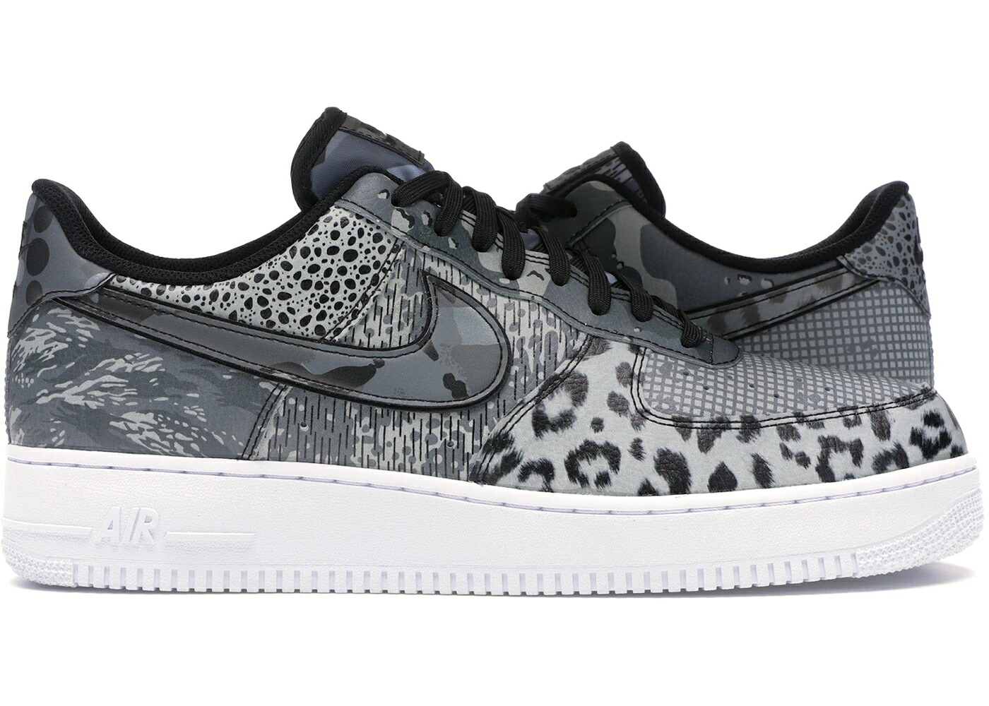 ナイキ シティ 黒色 ブラック 灰色 グレー エアフォース スニーカー メンズ NIKE AIR FORCE 1 LOW CITY OF DREAMS BLACK / BLACK LIGHT SMOKE GREY BLACK|スニケス
