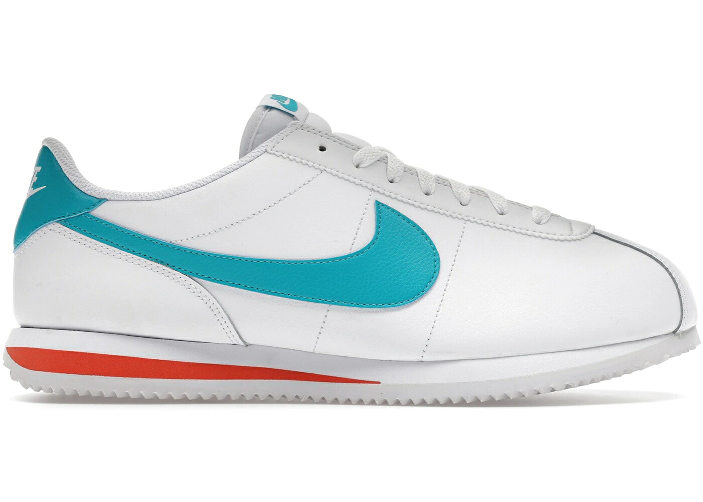 ナイキ コルテッツ マイアミ ドルフィンズ 白いこと 白いこと スニーカー メンズ NIKE CORTEZ MIAMI DOLPHINS / WHITE COSMIC CLAY METALLIC
