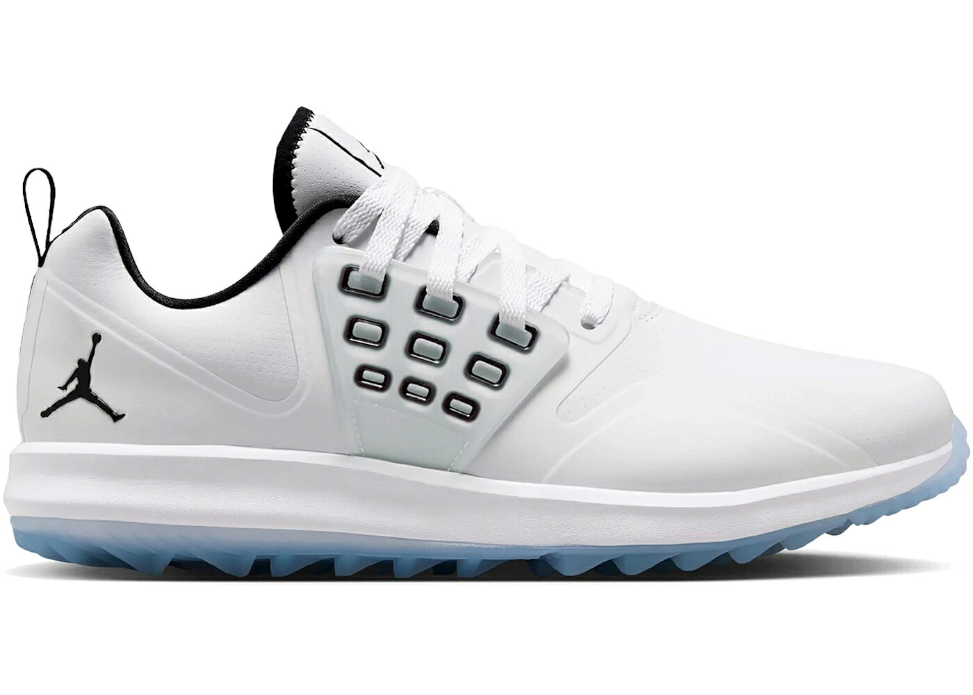 ナイキ ジョーダン ゴルフ 白いこと 白いこと 黒いこと 黒いこと スニーカー メンズ JORDAN GRIND GOLF WHITE BLACK / WHITE WHITE BLACK
