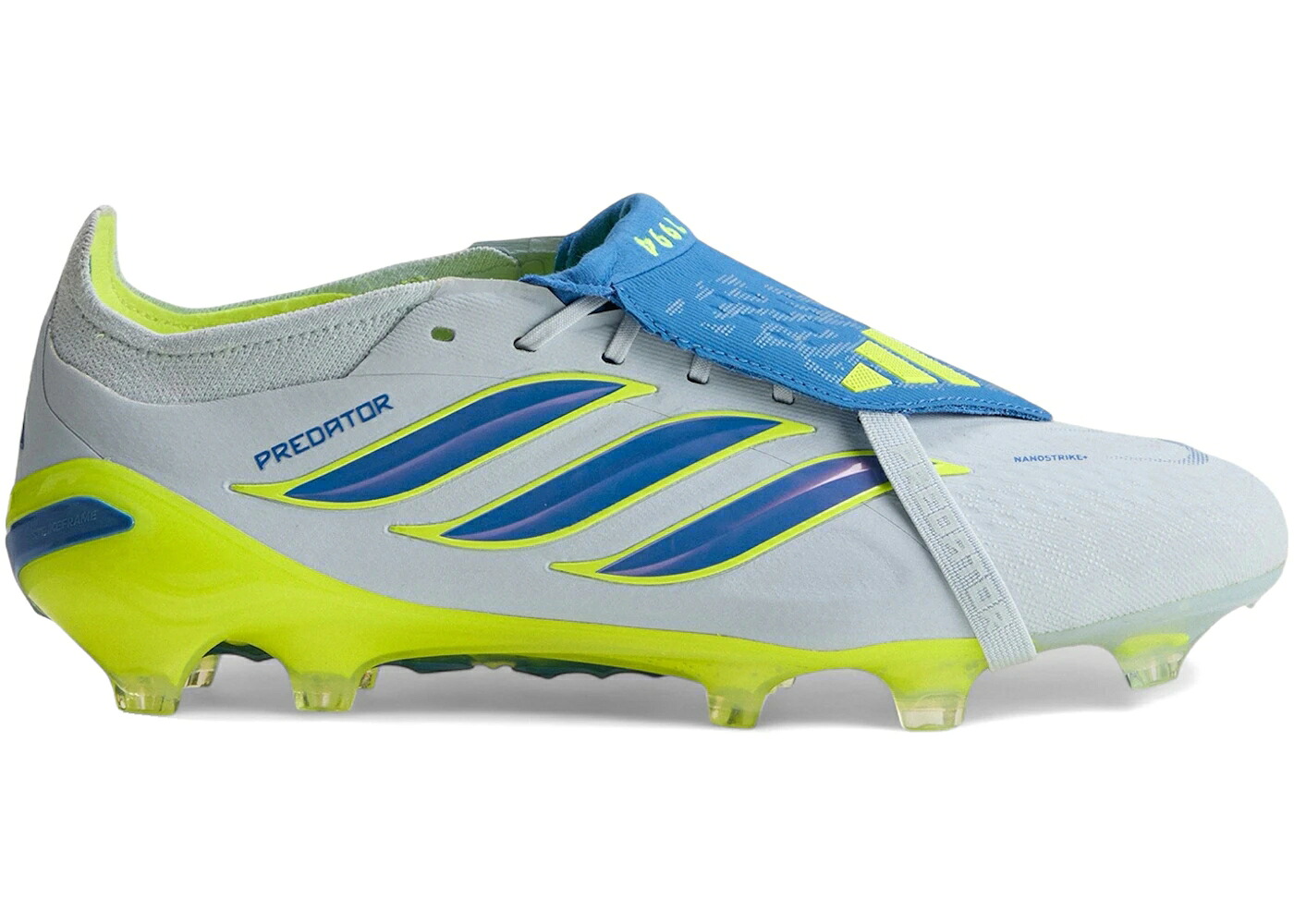 アディダス プレデター エリート 天の原 青み 青色 野球クラブ スニーカー メンズ ADIDAS PREDATOR ELITE FOLD-OVER TONGUE FG ICE COLD PRECISION PACK / CRYSTAL SKY RAY BLUE TEAM SOLAR