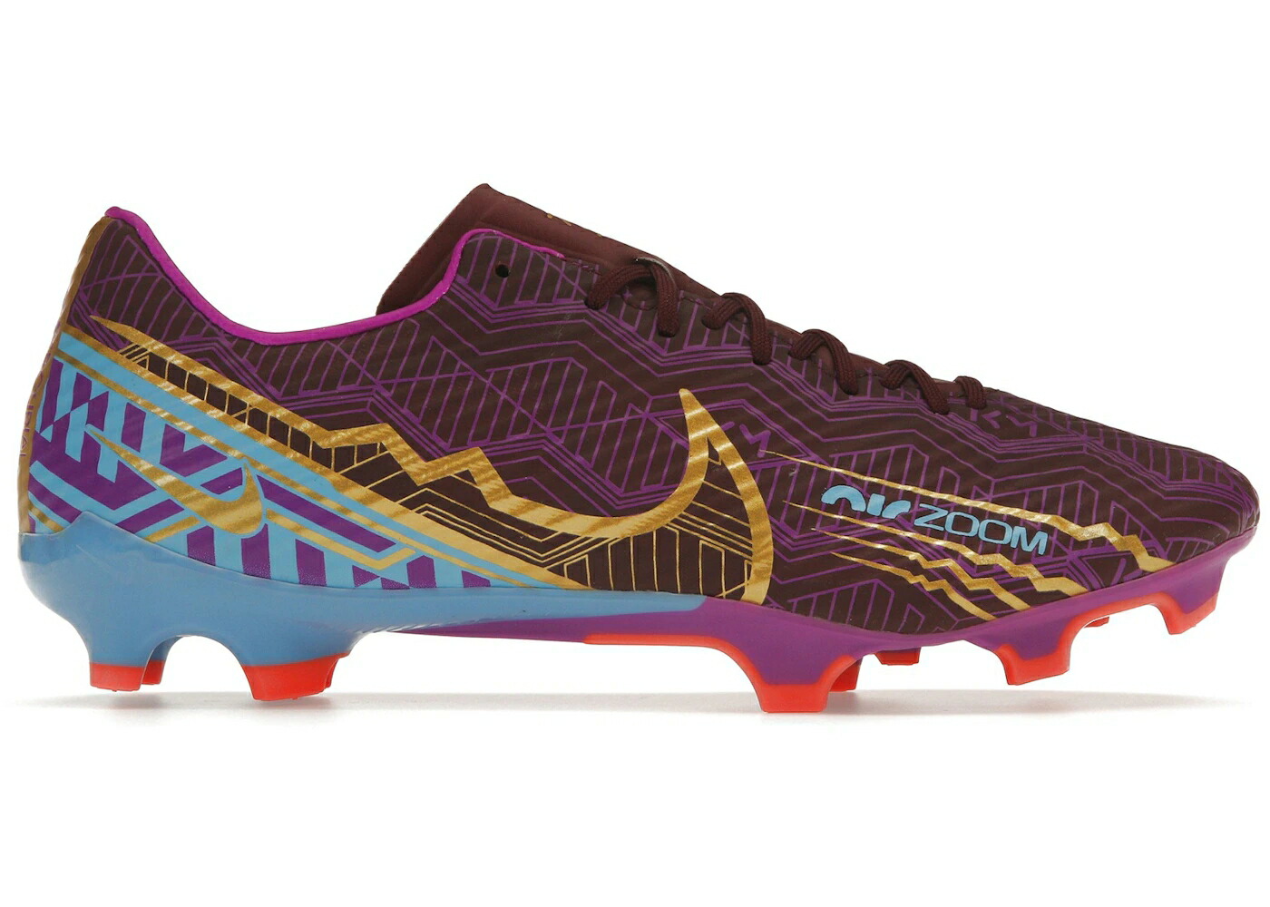 ナイキ ズーム アカデミー 青色 ブルー スニーカー メンズ NIKE ZOOM MERCURIAL VAPOR 15 ACADEMY KM MG KYLIAN MBAPPE DARK BEETROOT / DARK BEETROOT UNIVERSITY BLUE