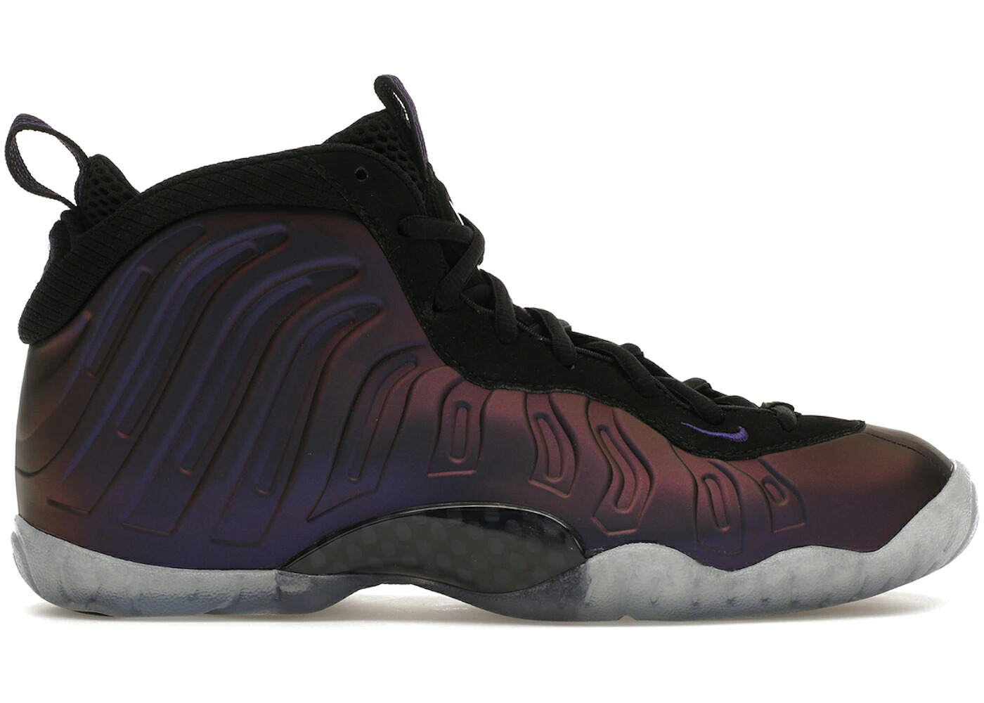 ナイキ フォームポジット 黒いこと 黒いこと 紫 パープル お坊っちゃん キッズ NIKE AIR FOAMPOSITE ONE EGGPLANT (2017) (GS) / BLACK VARSITY PURPLE VARSITY もの言う花 マタニティ スニーカー