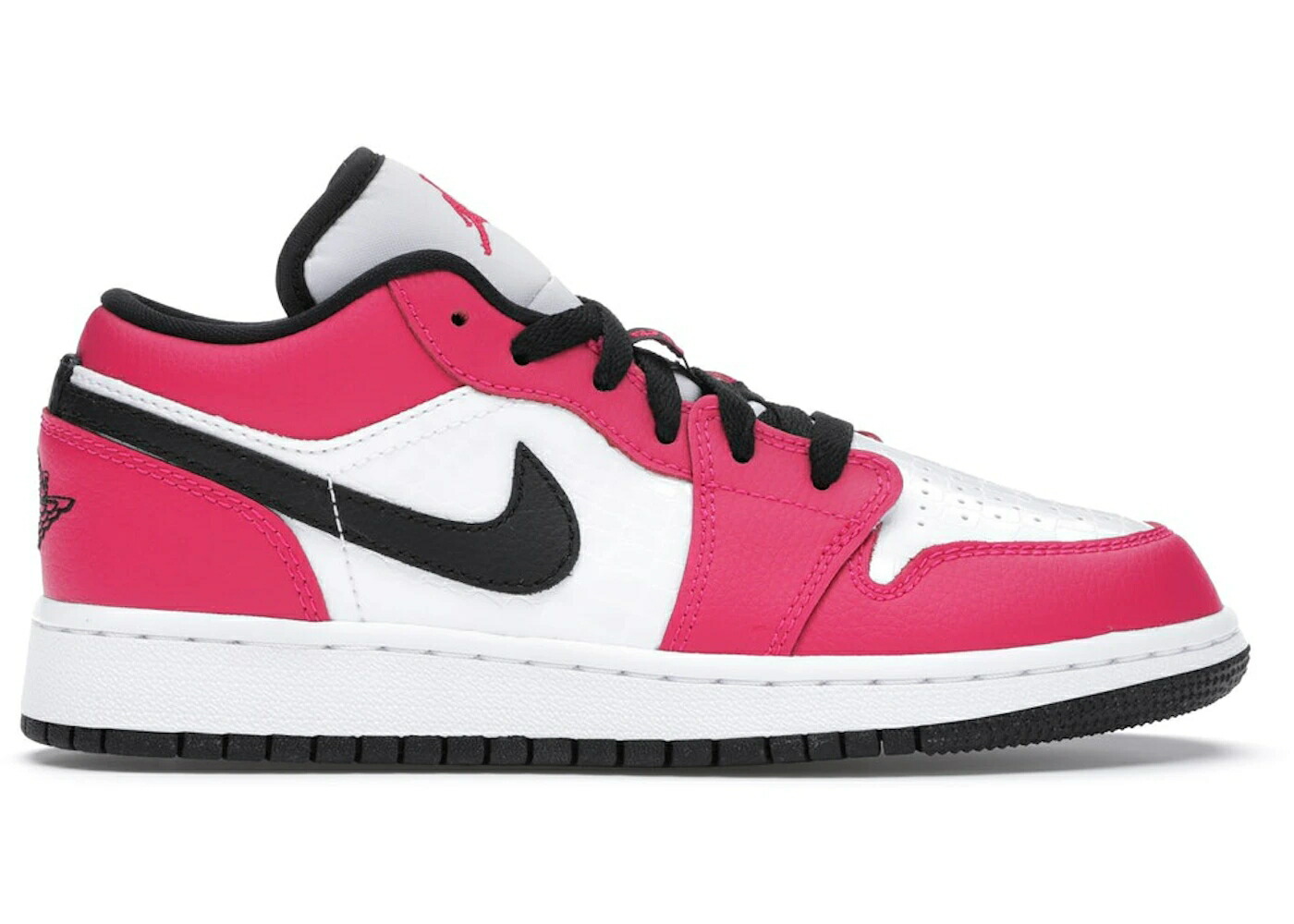 ナイキ ジョーダン ラッシュ ピンク 白色 ホワイト 黒色 ブラック ジュニア キッズ JORDAN 1 LOW RUSH PINK (GS) / RUSH PINK WHITE BLACK ベビー マタニティ スニーカー