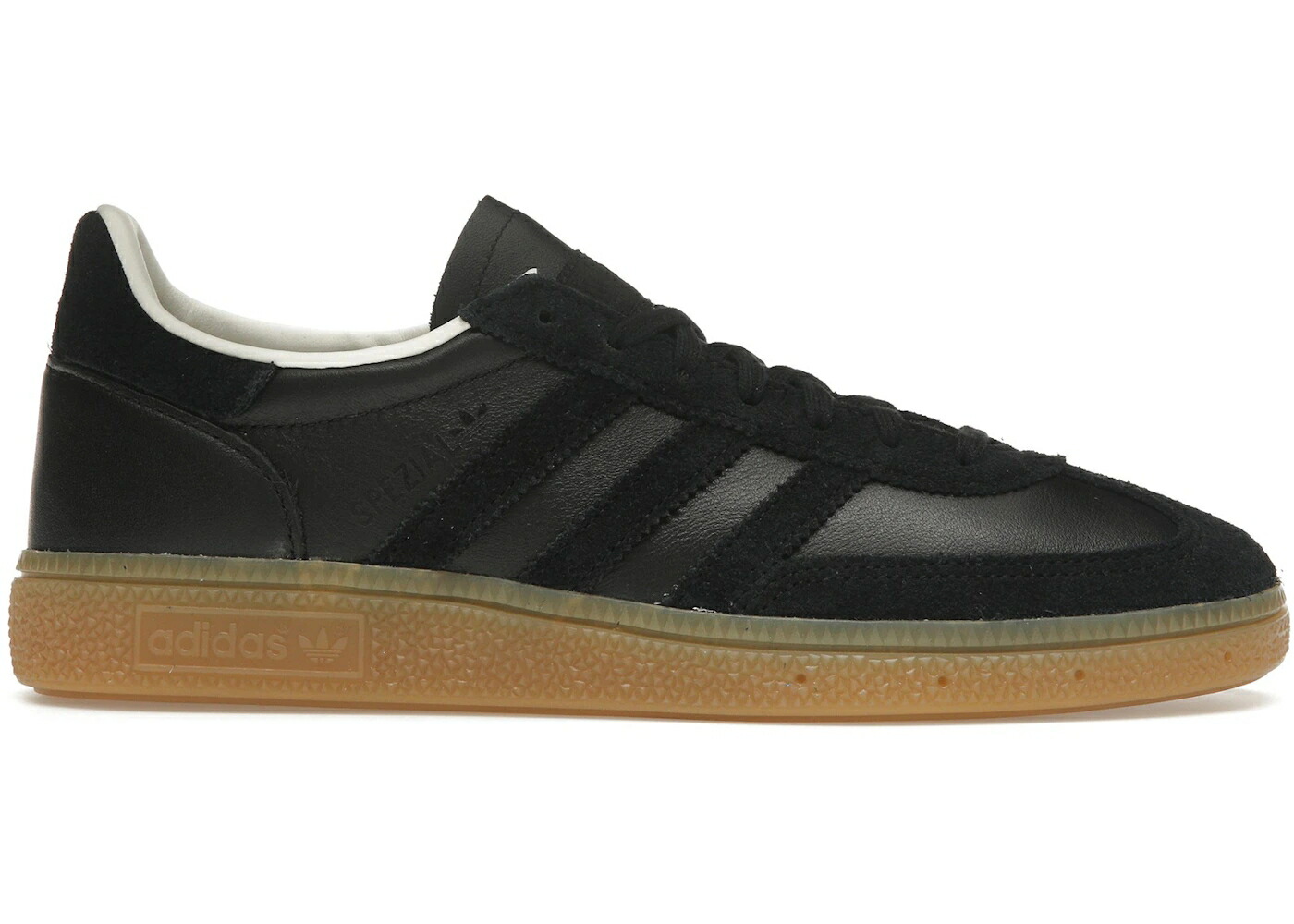 アディダス ハンドボール スペシアル コア 黒色 ブラック レザー スニーカー メンズ ADIDAS HANDBALL SPEZIAL CORE BLACK LEATHER / CORE BLACK CORE BLACK GUM