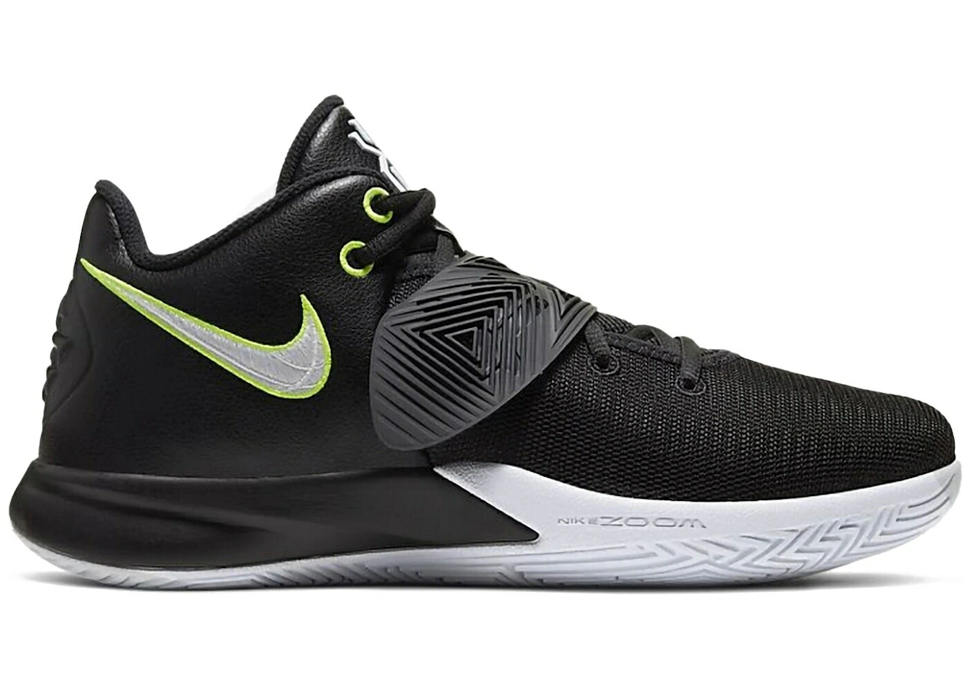 ナイキ カイリー 飛翔さあ美 黒いこと 黒いこと 白いこと 白いこと スニーカー メンズ NIKE KYRIE FLYTRAP 3 BLACK VOLT / BLACK WHITE VOLT