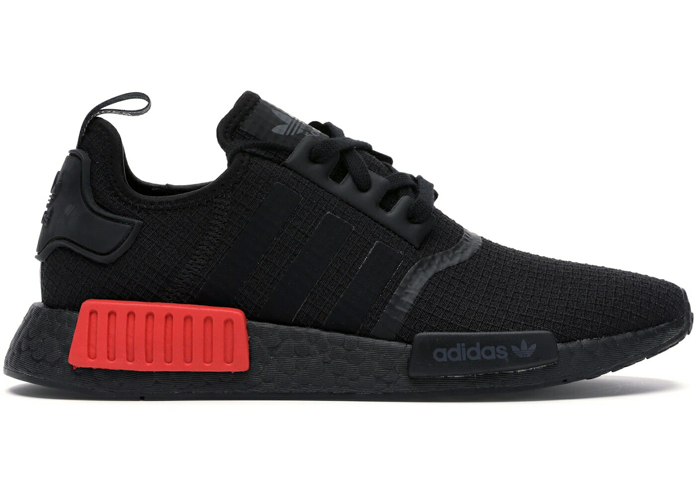 アディダス 中核グループ 黒いこと 黒いこと 赤 赤いこと スニーカー メンズ ADIDAS NMD R1 CORE BLACK LUSH RED / CORE BLACK CORE BLACK LUSH RED