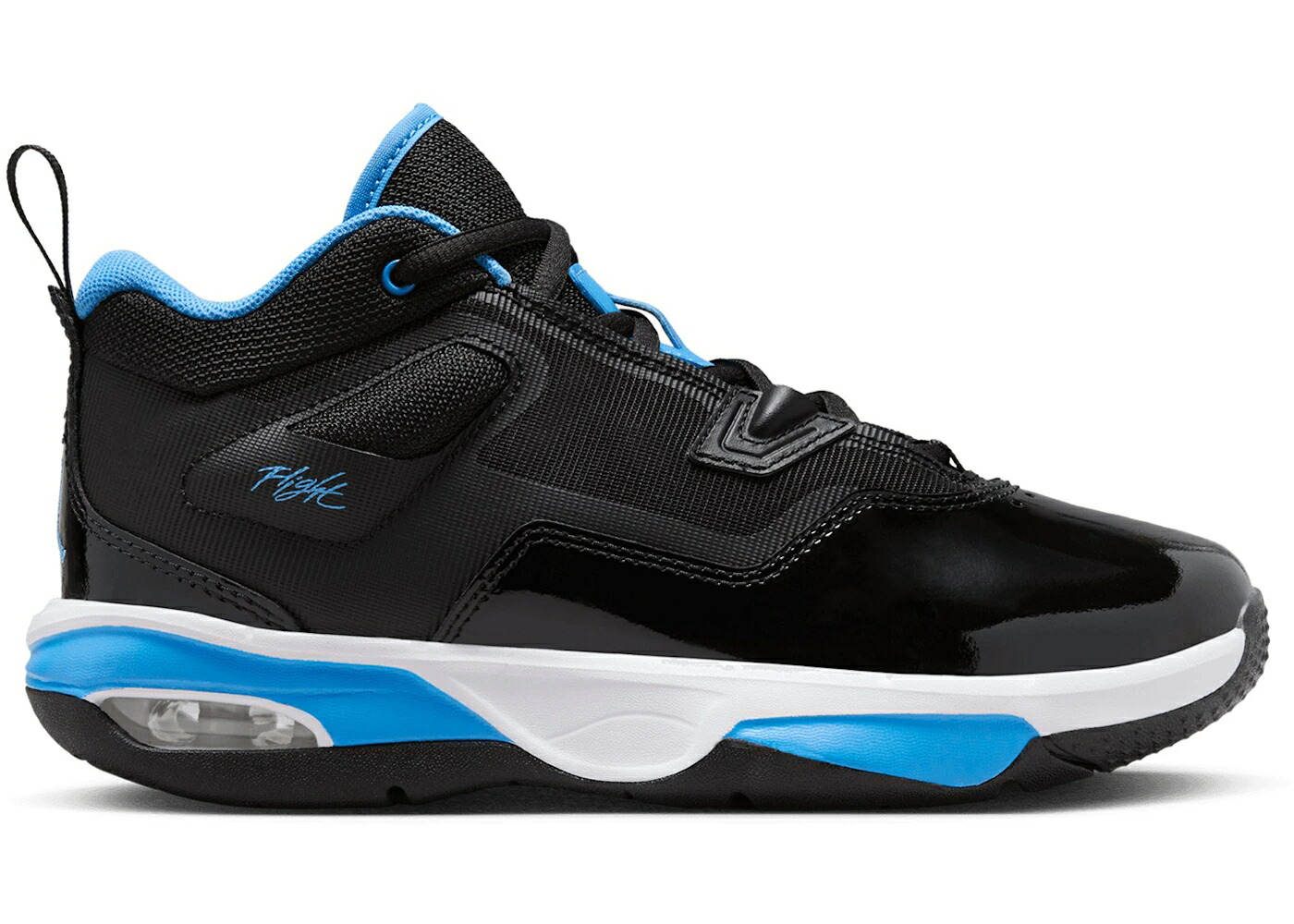 ナイキ ジョーダン 黒色 ブラック 青色 ブルー 白色 ホワイト ジュニア キッズ JORDAN STAY LOYAL 3 BLACK UNIVERSITY BLUE (GS) / BLACK WHITE UNIVERSITY BLUE ベビー マタニティ スニーカー 22,411円
