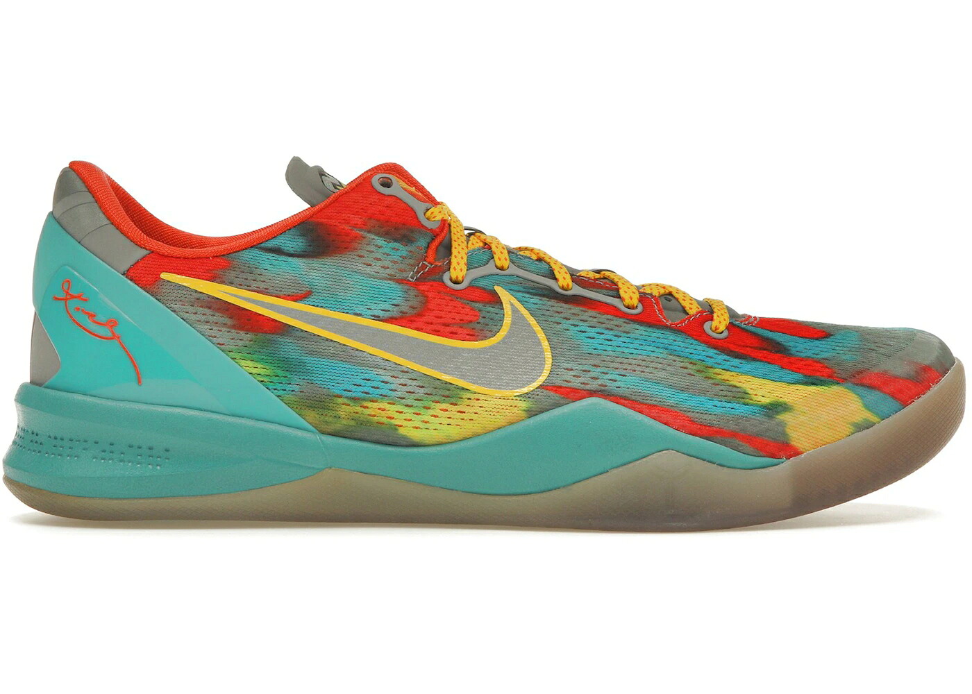 ナイキ コービー 闘技場 薄墨色 薄墨色 しろがね色 しろがね色 スニーカー メンズ NIKE KOBE 8 GC VENICE BEACH (2013) / STADIUM GREY METALLIC SILVER