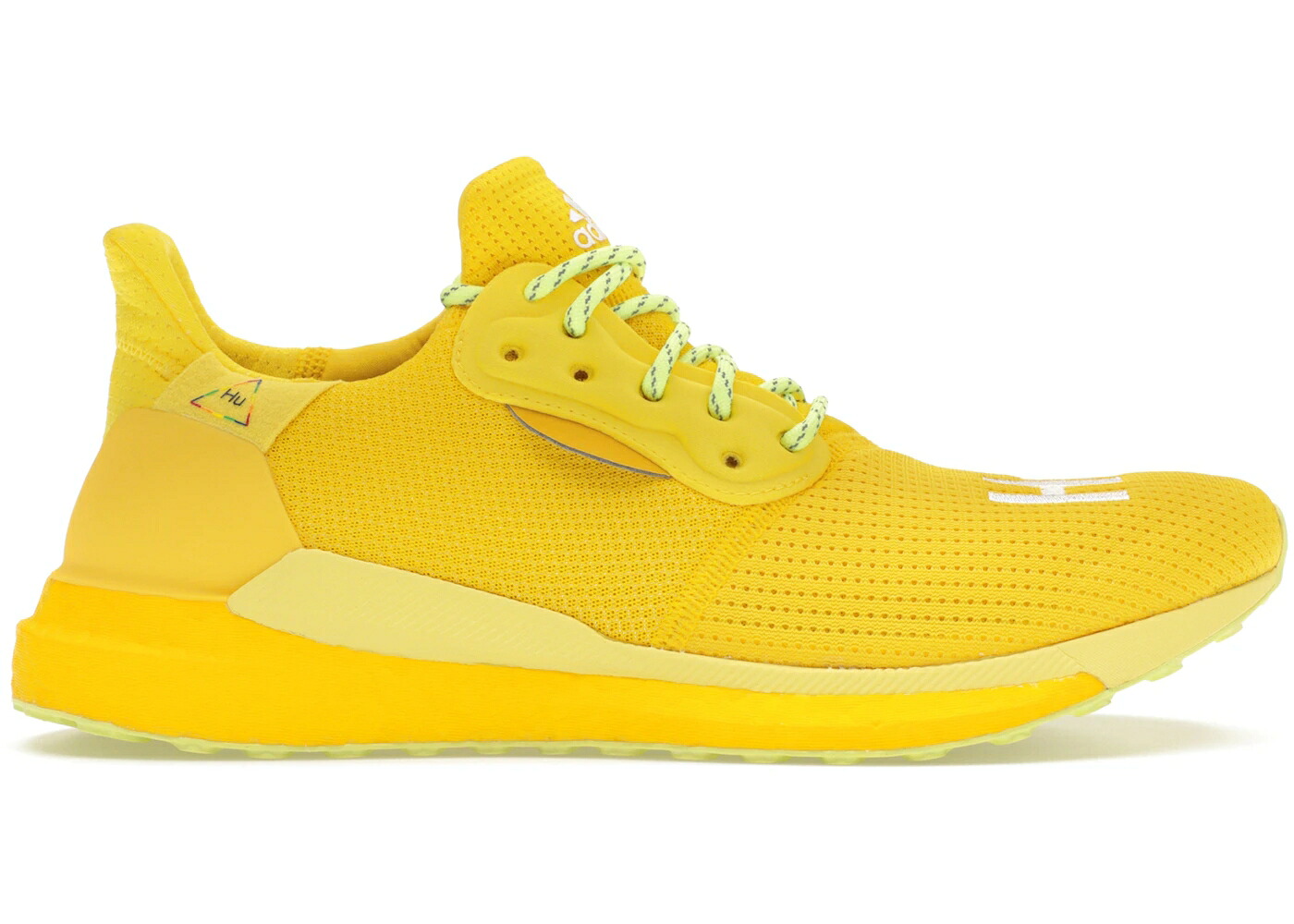 アディダス 一時停止 黄味がかった 黄色 スニーカー メンズ ADIDAS SOLAR HU PRD PHARRELL NOW IS HER TIME PACK YELLOW / YELLOW YELLOW YELLOW