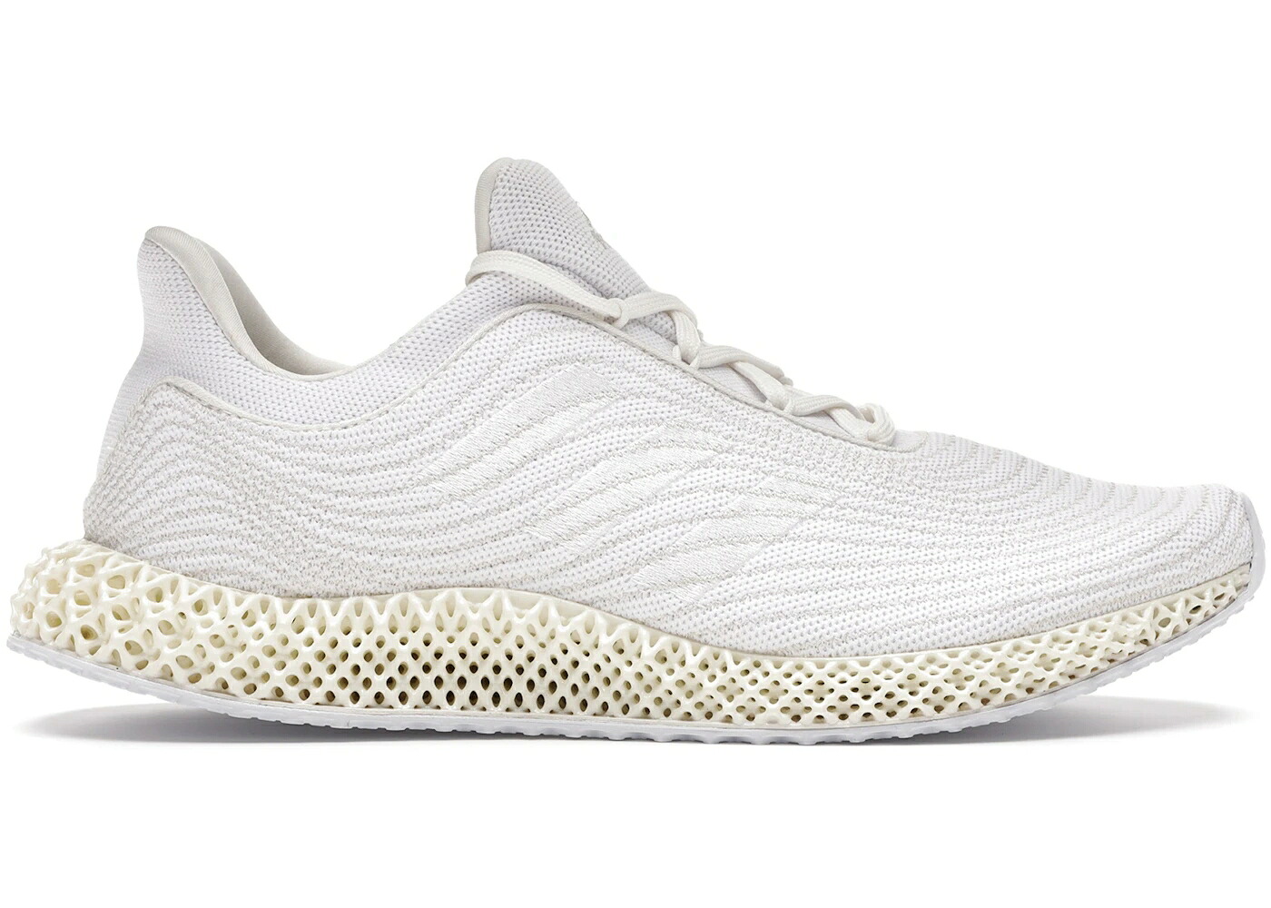 アディダス ウルトラ 白色 ホワイト スニーカー メンズ ADIDAS ULTRA 4D PARLEY WHITE / WHITE WHITE WHITE|スニケス