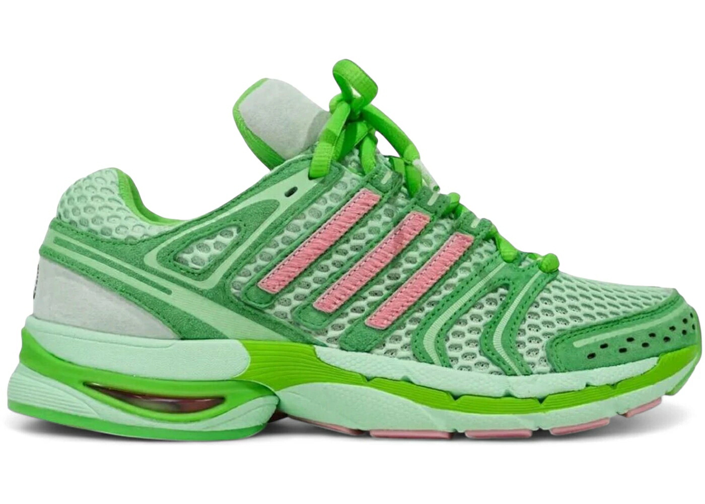 アディダス 緑 グリーン ピンク 2.0 スニーカー メンズ ADIDAS ADISTAR CONTROL 5 UNHEARDOF PORK CHOP PIGGY RUNNER CUPCAKE / GREEN LIGHT PINK GREEN