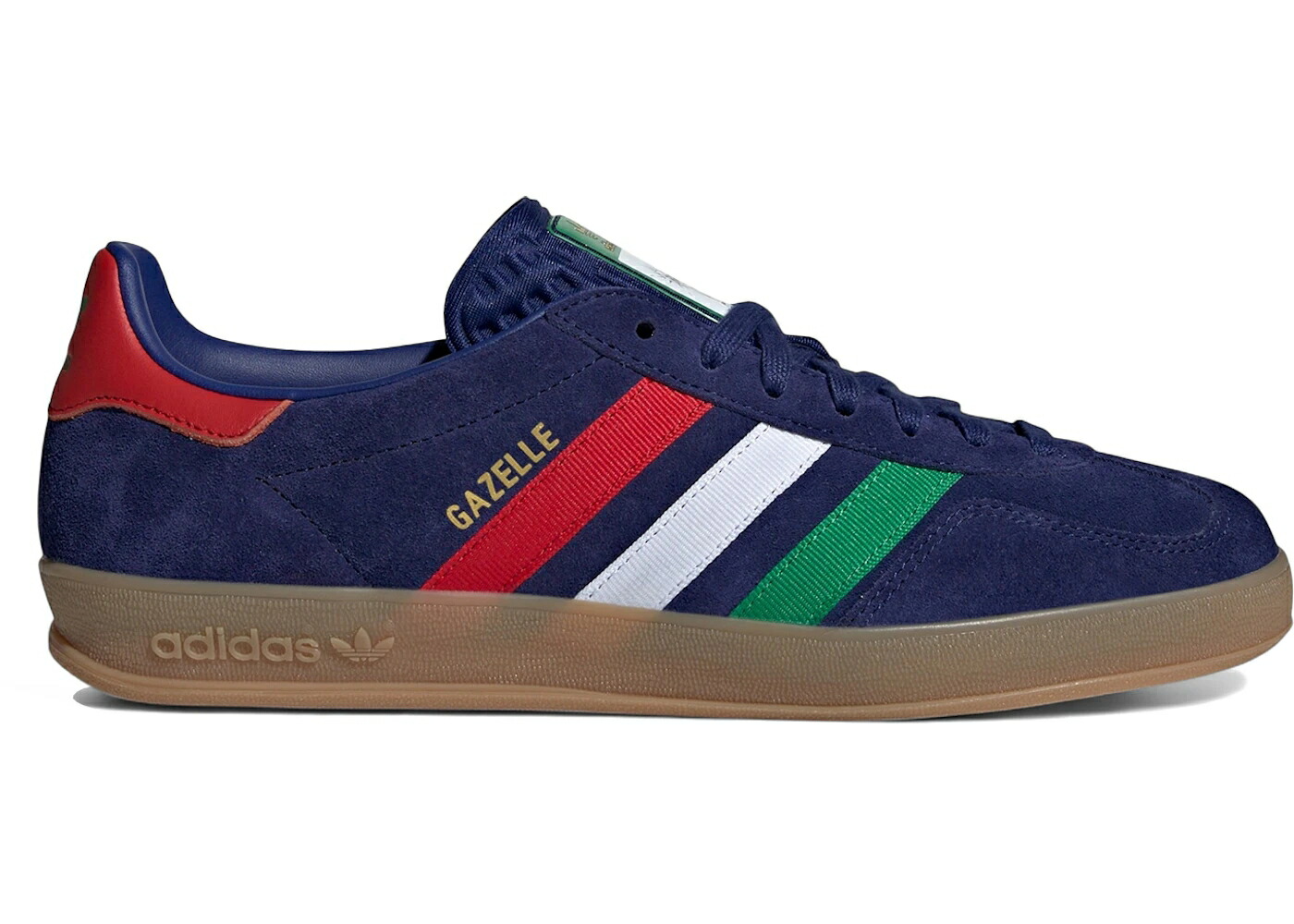 アディダス ガゼル ビクトリー 青色 ブルー 緑 グリーン スニーカー メンズ ADIDAS GAZELLE INDOOR FIFA WORLD CUP 2026 ITALY / VICTORY BLUE GREEN BETTER