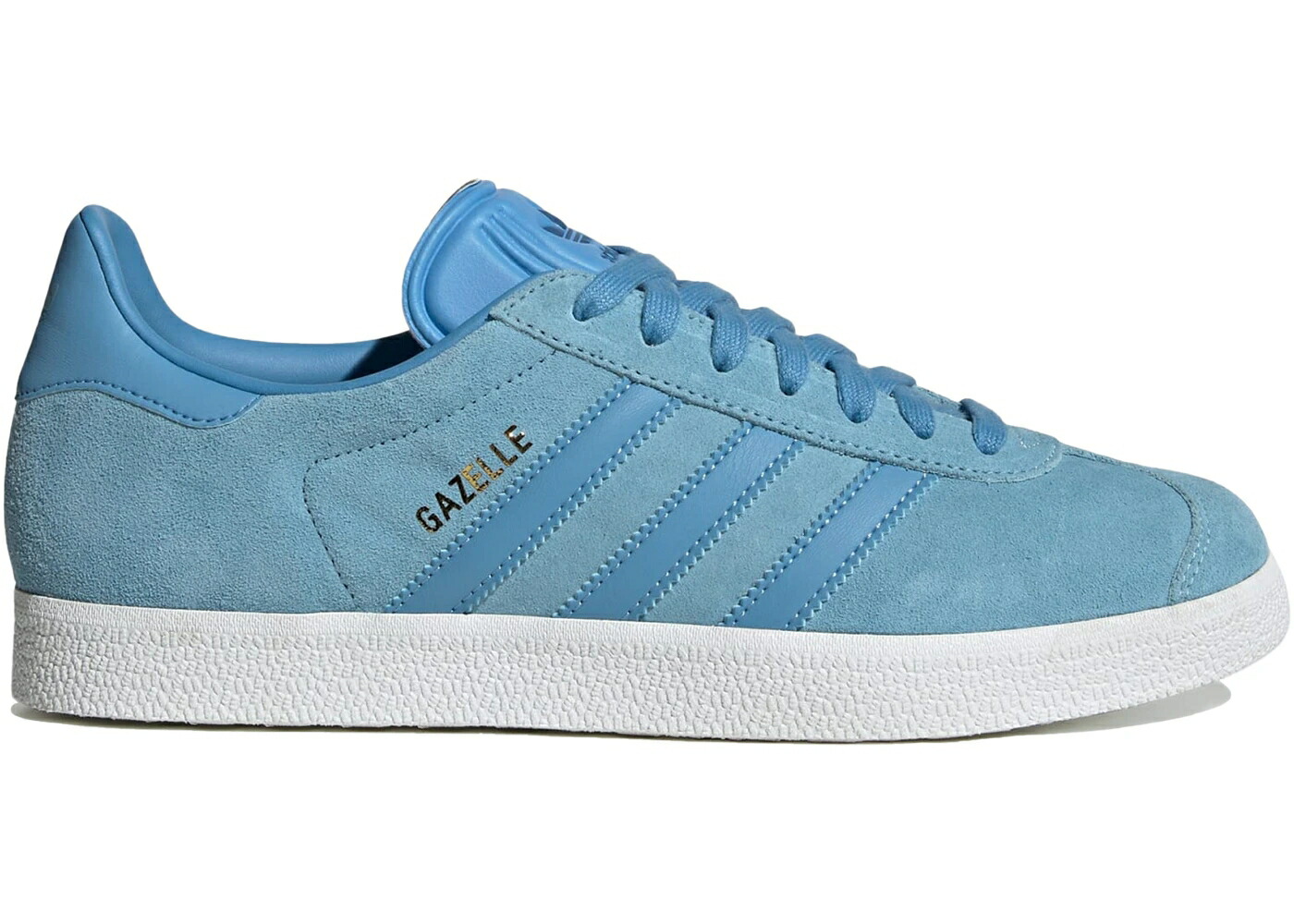 アディダス ガゼル 青色 ブルー 白色 ホワイト スニーカー メンズ ADIDAS GAZELLE CLEAR BLUE / CLEAR BLUE LIGHT BLUE OFF WHITE