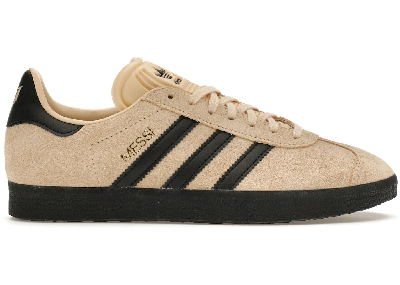 アディダス ガゼル 茶色 ブラウン 黒色 ブラック スニーカー メンズ ADIDAS GAZELLE MESSI TRIUNFO DORADO / BROWN BLACK