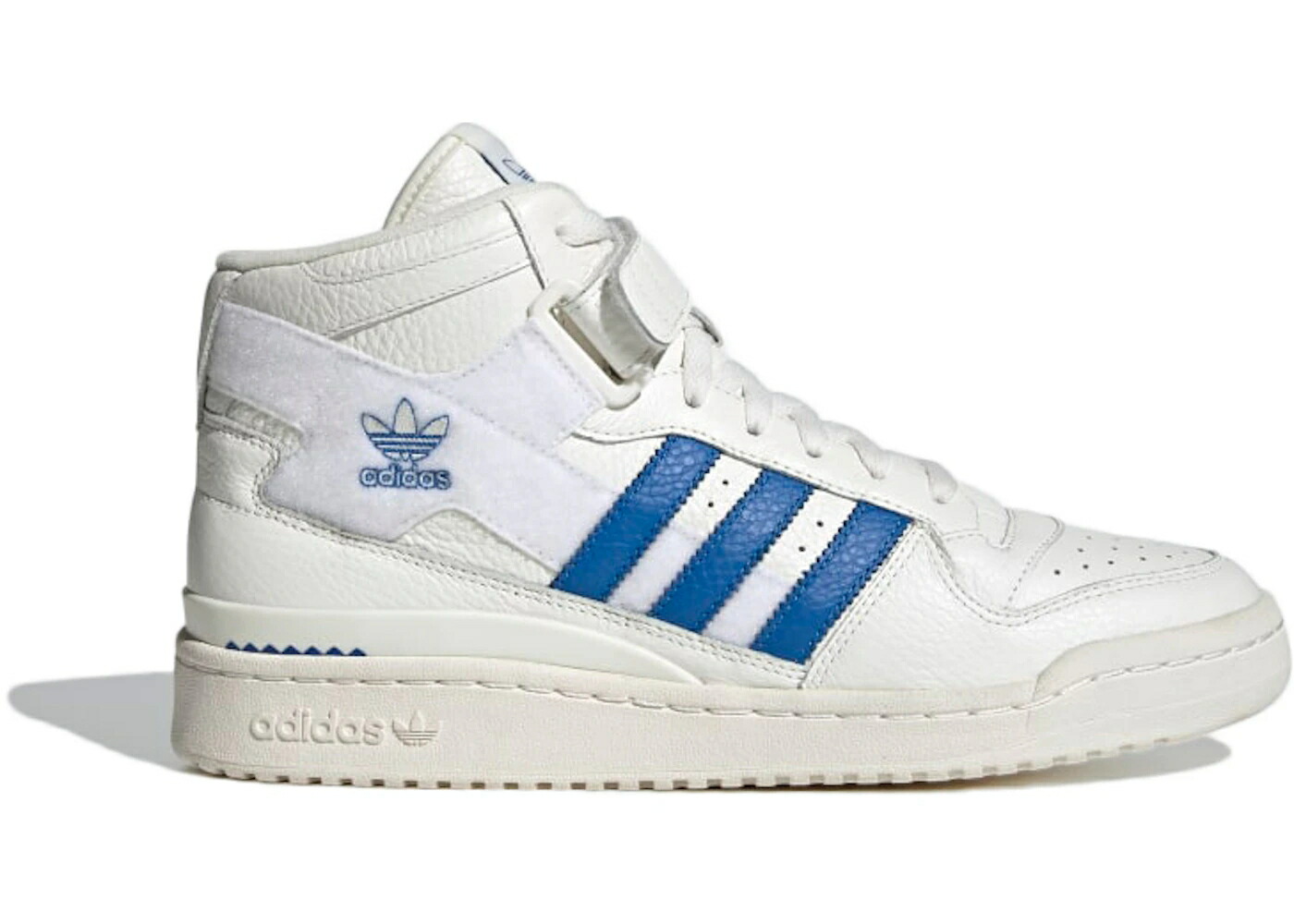 アディダス フォーラム ミッド 白色 ホワイト 青色 ブルー スニーカー メンズ ADIDAS FORUM MID OFF WHITE BLUE BIRD / OFF WHITE OFF WHITE BLUE BIRD