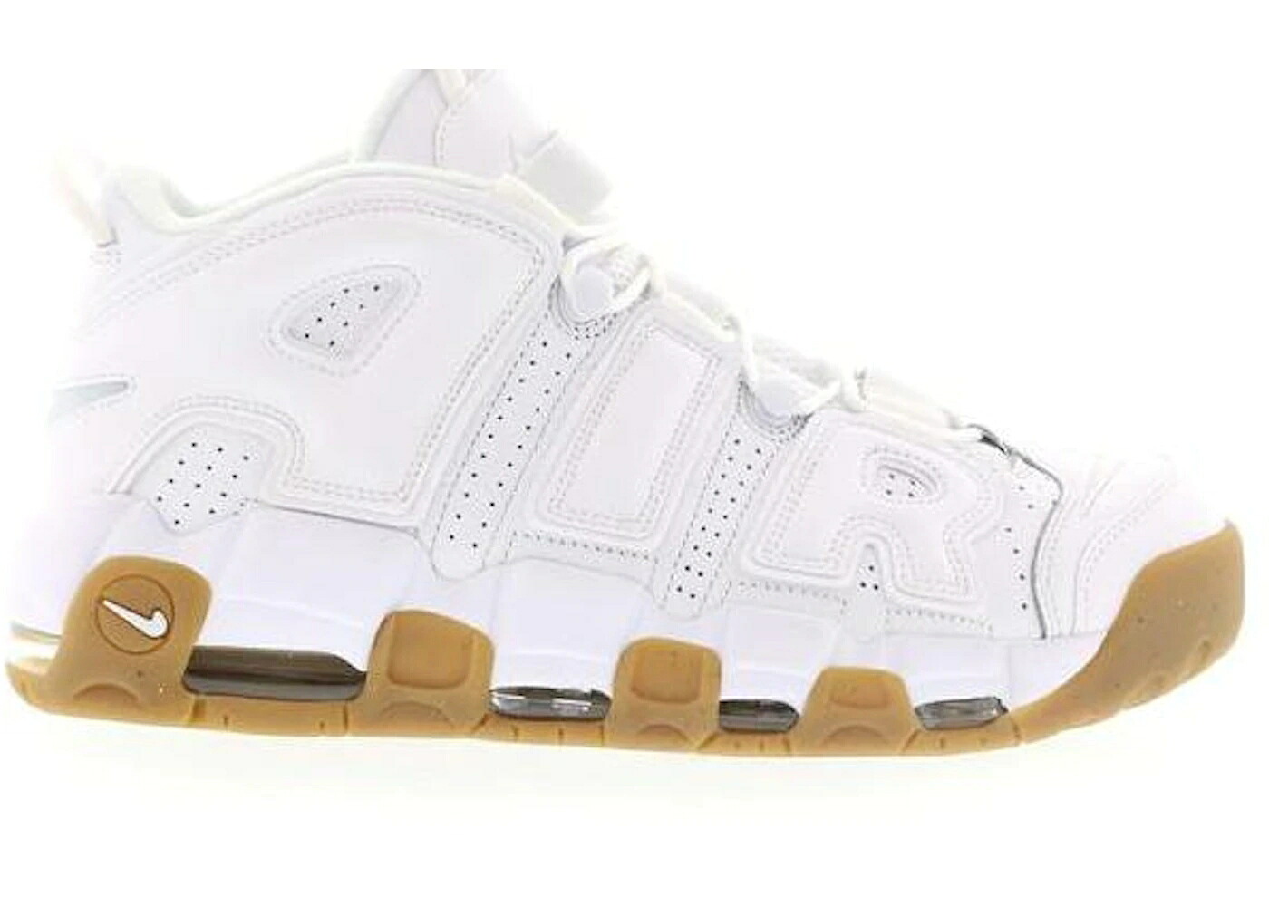 ナイキ アップテンポ 白色 ホワイト エアモアアップテンポ モアテン スニーカー メンズ NIKE AIR MORE UPTEMPO WHITE GUM / WHITE WHITE GUM