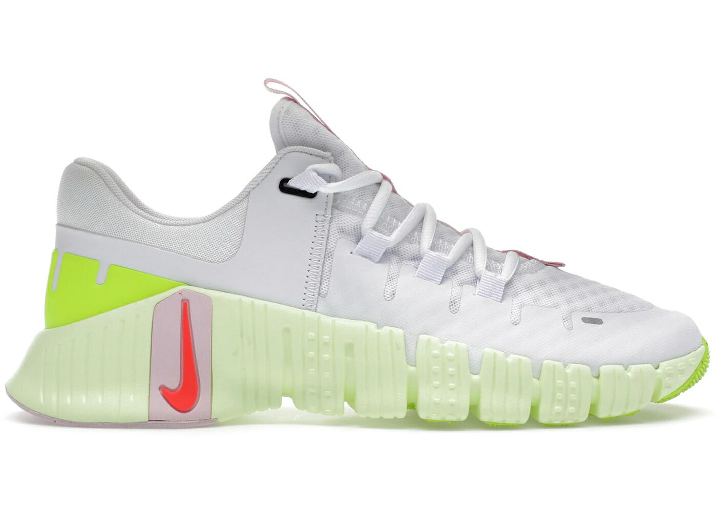 ナイキ フリー ピンク 白色 ホワイト WOMEN'S スニーカー レディース NIKE FREE METCON 5 BARELY VOLT PINK FOAM (WOMEN'S) / WHITE BARELY VOLT PINK FOAM