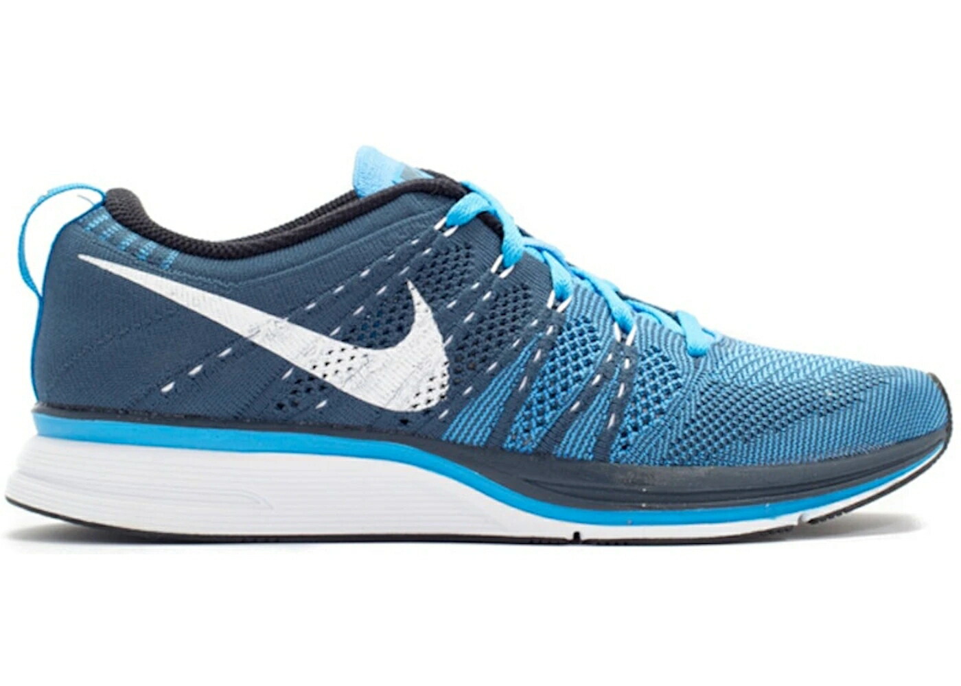 ナイキ フライニット 青色 ブルー 白色 ホワイト TRAINER+ スニーカー メンズ NIKE FLYKNIT SQUADRON BLUE / SQUADRON BLUE WHITE BLUE GLOW