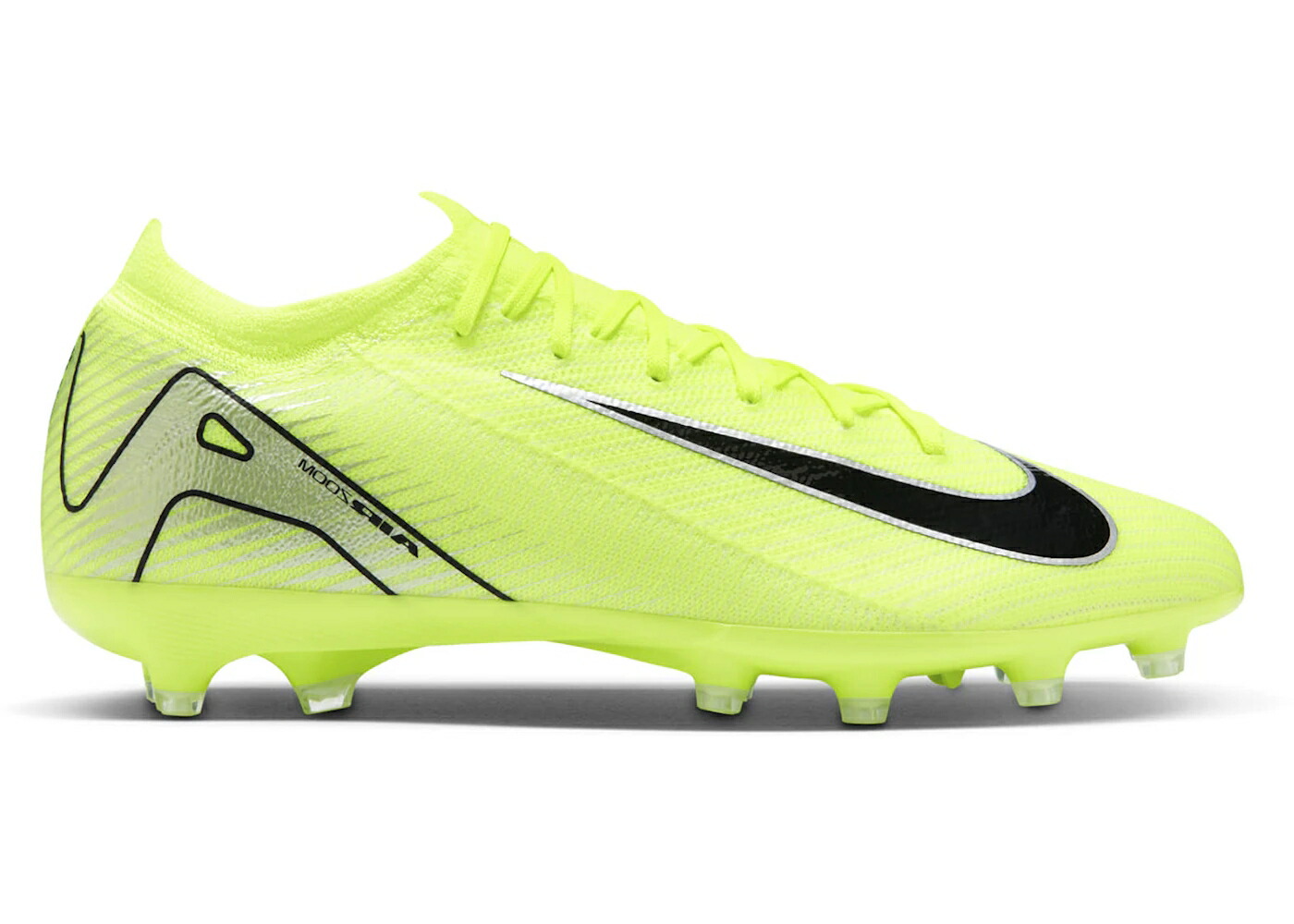 ナイキ プロ 黒色 ブラック スニーカー メンズ NIKE MERCURIAL VAPOR 16 PRO AG VOLT BLACK / VOLT BLACK
