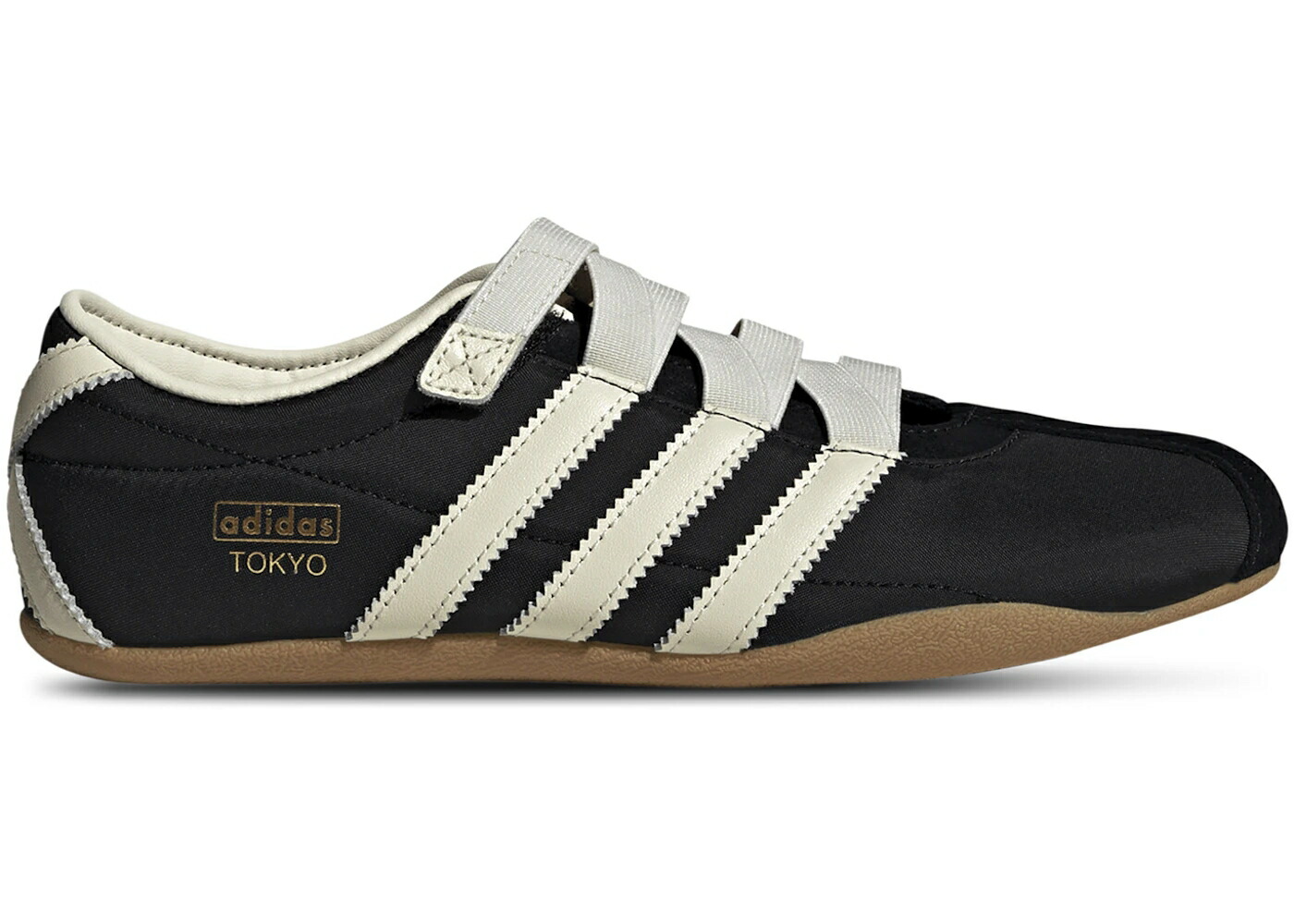 アディダス 黒色 ブラック クリーム 白色 ホワイト コア ゴールド WOMEN'S スニーカー レディース ADIDAS TOKYO MJ BLACK CREAM WHITE (WOMEN'S) / CORE BLACK CREAM WHITE GOLD