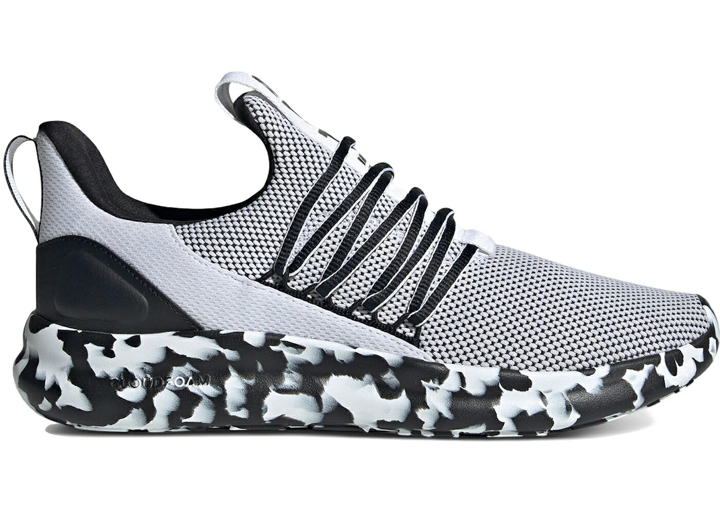 アディダス ライト アダプト 白色 ホワイト 黒色 ブラック コア 7.0 スニーカー メンズ ADIDAS LITE RACER ADAPT CLOUD WHITE BLACK / CLOUD WHITE CORE BLACK CORE