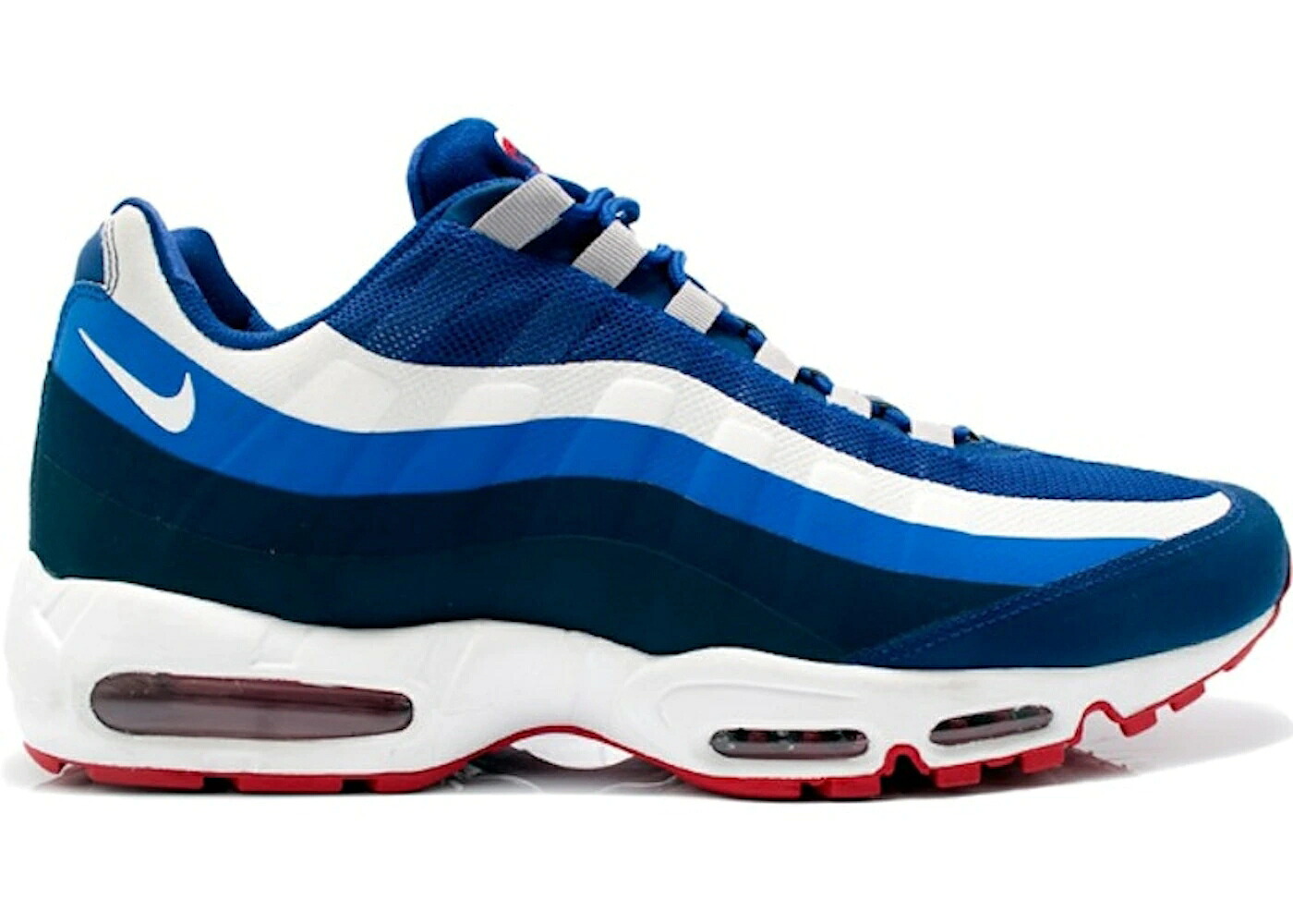 ナイキ マックス ジャイアンツ ディープ 青色 ブルー 白色 ホワイト エアマックス ニューヨーク スニーカー メンズ NIKE AIR MAX 95 NEW YORK GIANTS / DEEP ROYAL BLUE WHITE GYM (NY