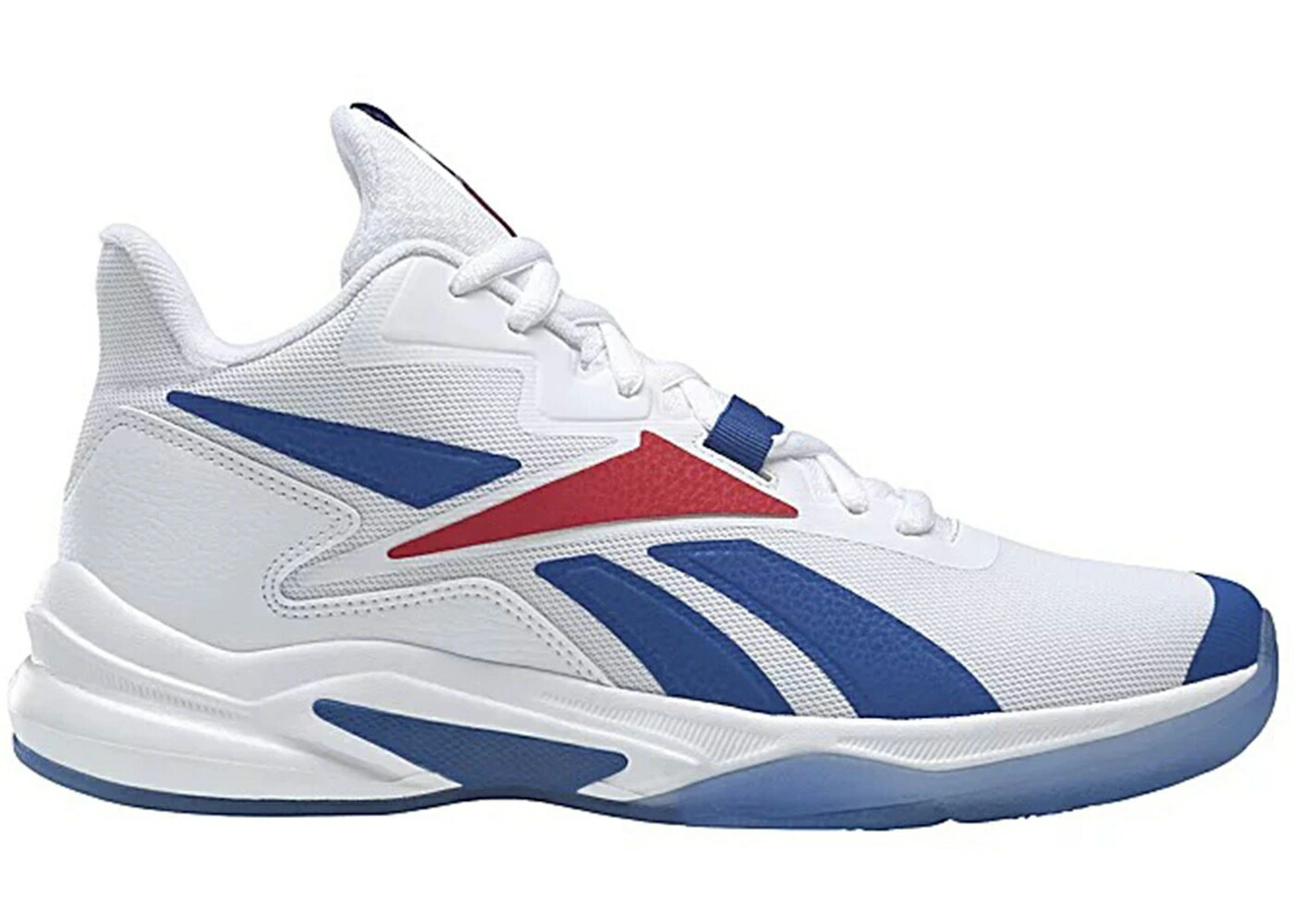 リーボック 白色 ホワイト 青色 ブルー 赤 レッド スニーカー メンズ REEBOK MORE BUCKETS WHITE VECTOR BLUE RED / FOOTWEAR WHITE VECTOR BLUE
