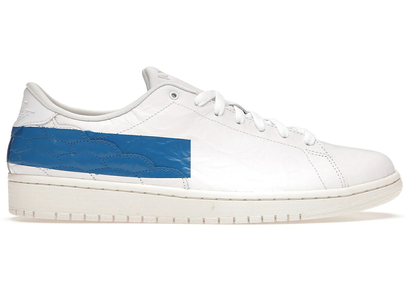 ナイキ ジョーダン 厚地の外套 白いこと 白いこと 青み 青色 スニーカー メンズ JORDAN 1 CENTRE COURT WHITE BLUE / WHITE WHITE BLUE