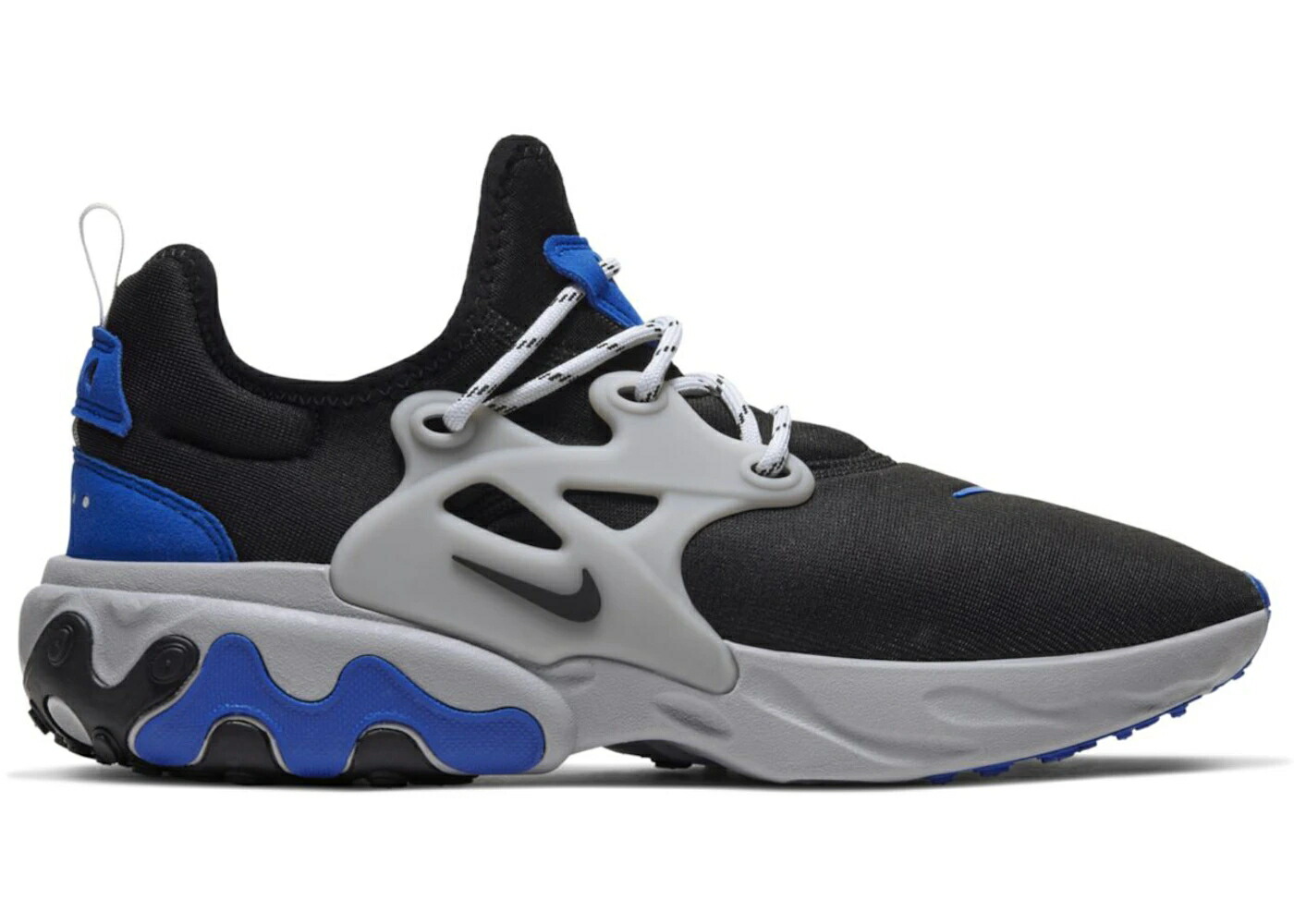 ナイキ プレスト 青み 青色 黒いこと 黒いこと 薄墨色 薄墨色 スニーカー メンズ NIKE REACTO PRESTO RACER BLUE / BLACK RACER BLUE ATMOSPHERE GREY