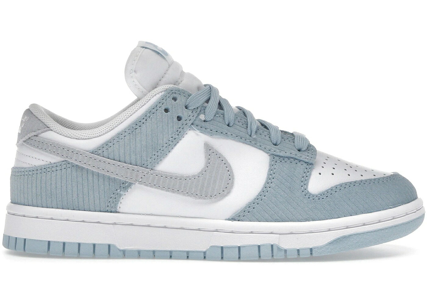 ナイキ ダンク 青味 青み コール天 薄墨色 薄墨色 ダンクロー WOMEN\u0027S スニーカー レディース NIKE DUNK LOW LIGHT ARMORY BLUE CORDUROY (WOMEN\u0027S) / LIGHT ARMORY BLUE FOOTBALL GREY