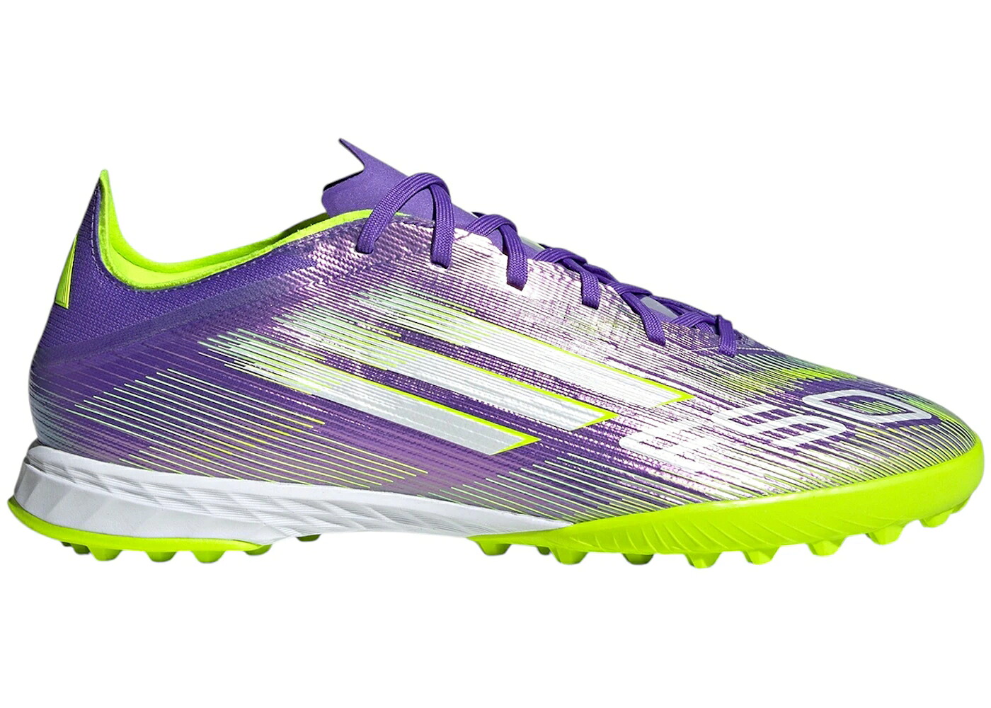 アディダス 労働者階級 紫 パープル 混雑時 白いこと 白いこと スニーカー メンズ ADIDAS F50 PRO TF PURPLE RUSH CLOUD WHITE LUCID LEMON / PURPLE RUSH CLOUD WHITE LUCID