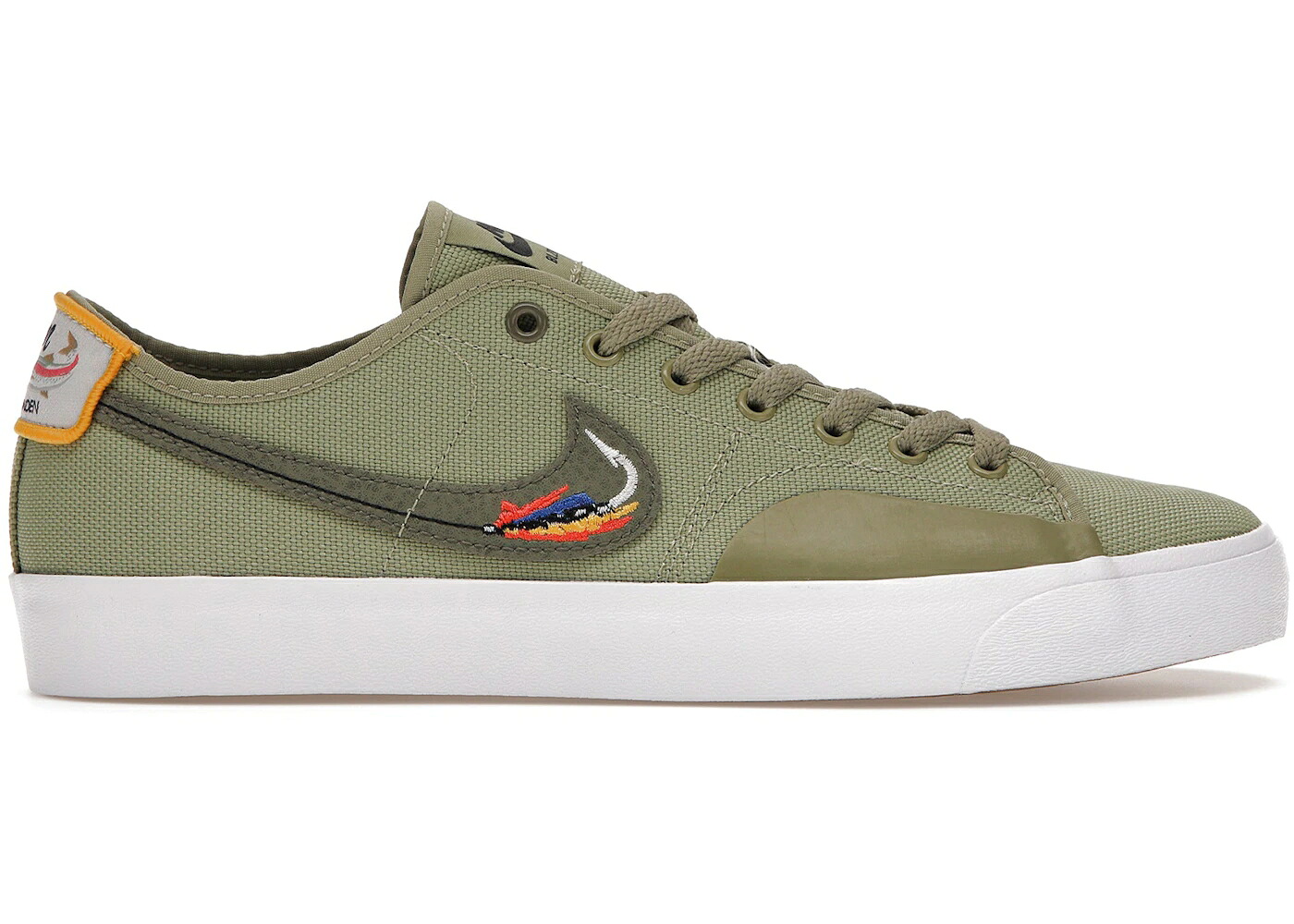 ナイキ エスビー ブレイザー 厚地の外套 オリーブ 紺色 米国海軍 スニーカー メンズ NIKE SB BLAZER COURT DAAN VAN DER LINDEN DUSTY OLIVE / DUSTY OLIVE LIGHT BONE NAVY