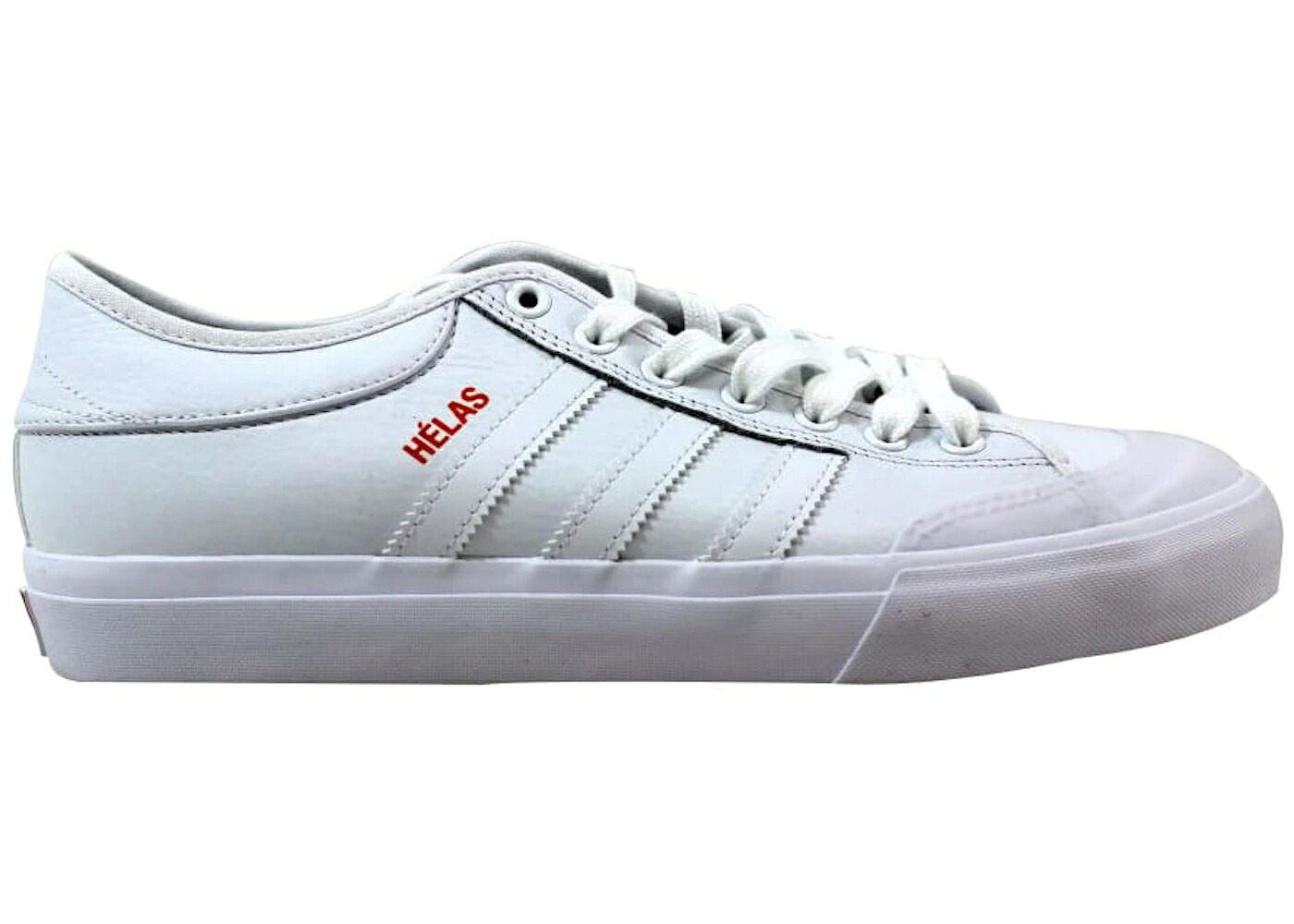 アディダス 白色 ホワイト スニーカー メンズ ADIDAS MATCHCOURT X HELAS WHITE/WHITE / WHITE WHITE|スニケス