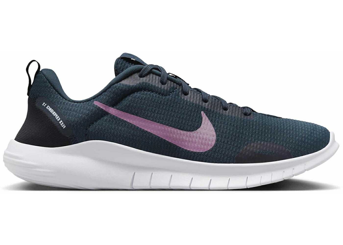 ナイキ エクスペリエンス ラン 紺色 ネイビー 黒色 ブラック 灰色 グレー WOMEN'S スニーカー レディース NIKE FLEX EXPERIENCE RUN 12 ARMORY NAVY BLACK FOOTBALL GREY PLUM DUST (WOMEN'S) / ARMORY NAVY BLACK FOOTBALL GRE