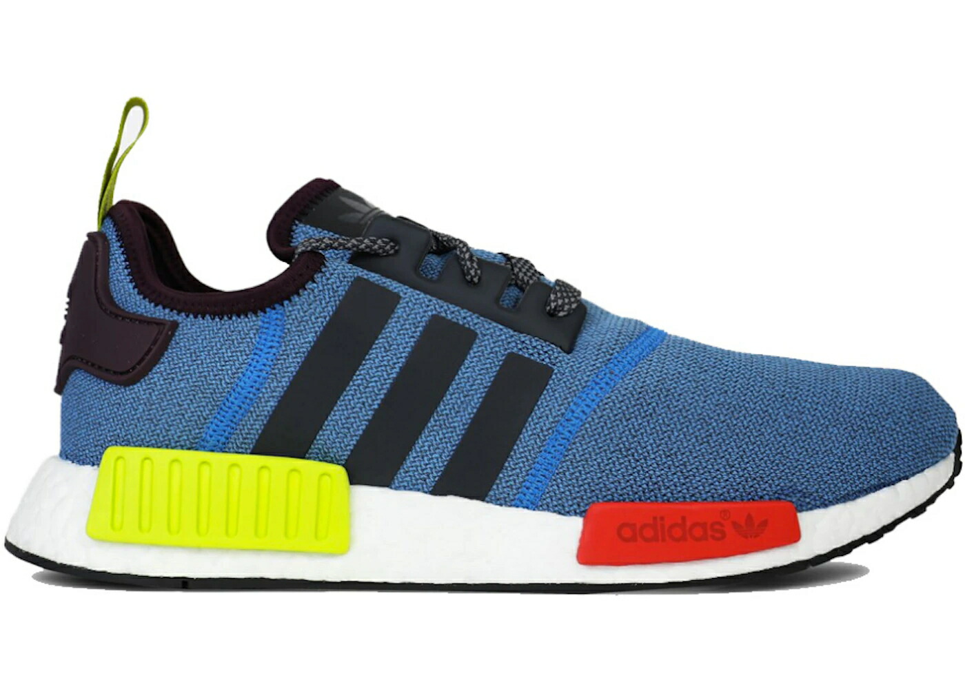 アディダス 赤 レッド ショック 緑 グリーン スニーカー メンズ ADIDAS NMD R1 VILLA / CERULEAN BRIGHT RED SHOCK GREEN