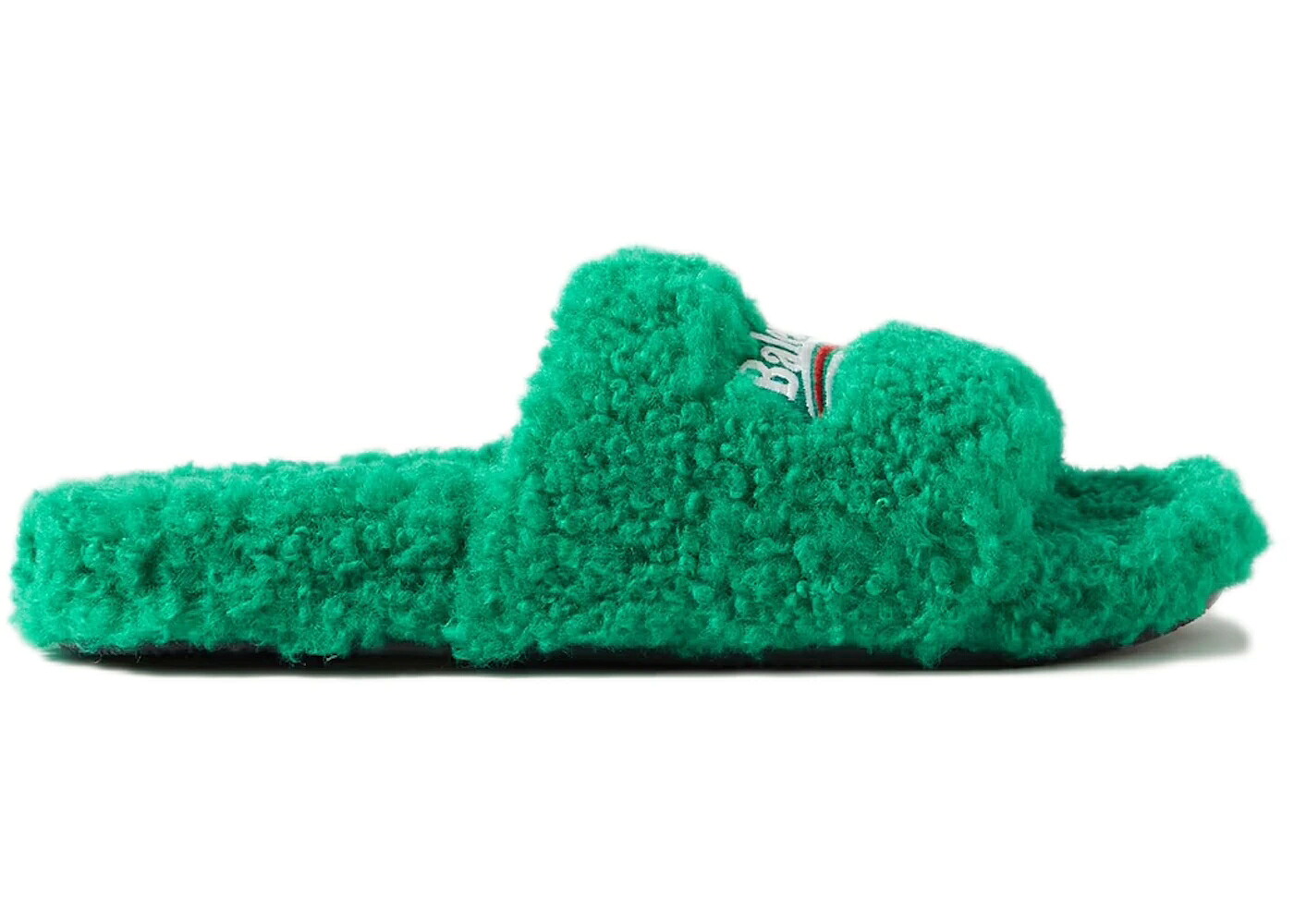 バレンシアガ サンダル 緑 グリーン WOMEN'S スニーカー レディース BALENCIAGA FURRY SLIDE GREEN (WOMEN'S) /