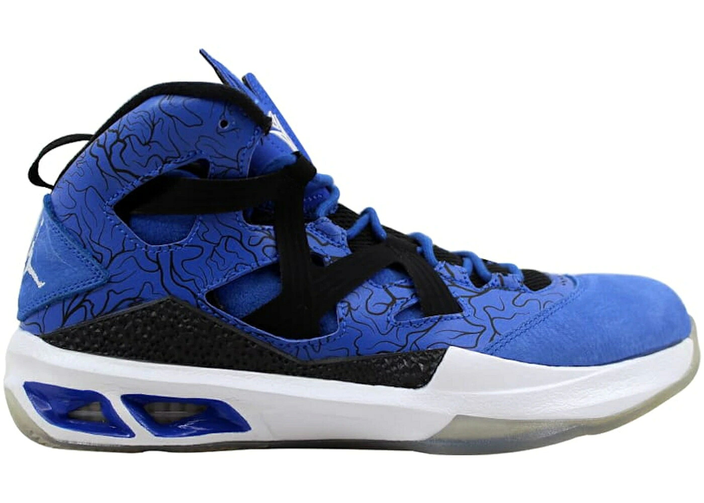ナイキ ジョーダン メロ ゲーム 白色 ホワイト 黒色 ブラック ゲームロイヤル 青 ブルー スニーカー メンズ JORDAN MELO M9 GAME ROYAL / GAME ROYAL WHITE BLACK|スニケス