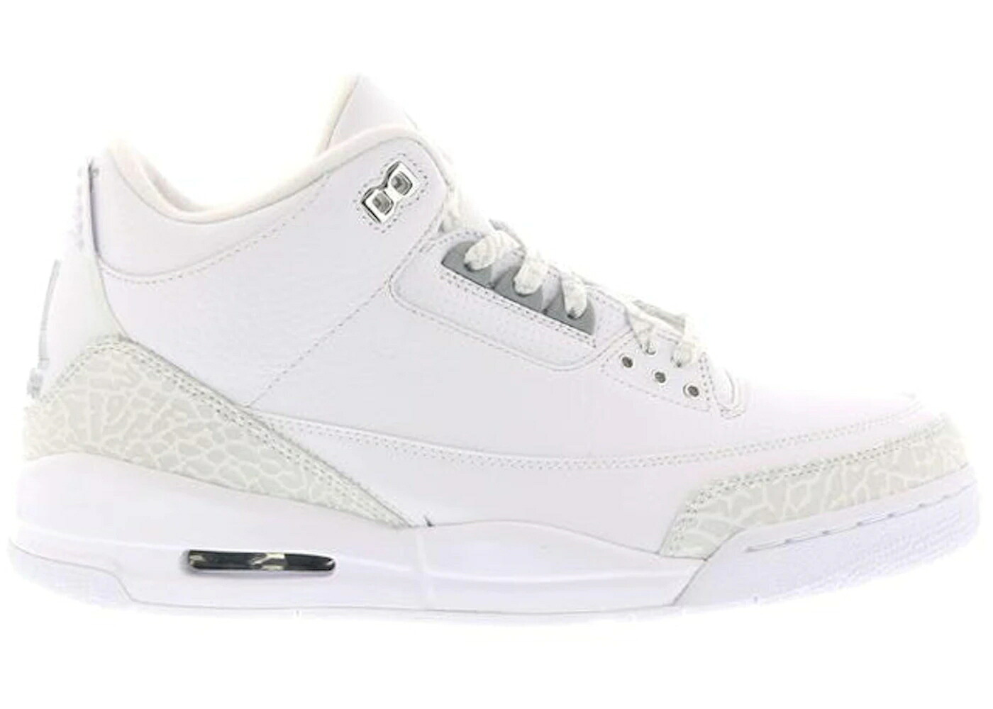 ナイキ ジョーダン しろがね色 しろがね色 白いこと 白いこと スニーカー メンズ JORDAN 3 RETRO SILVER ANNIVERSARY / WHITE METALLIC SILVER