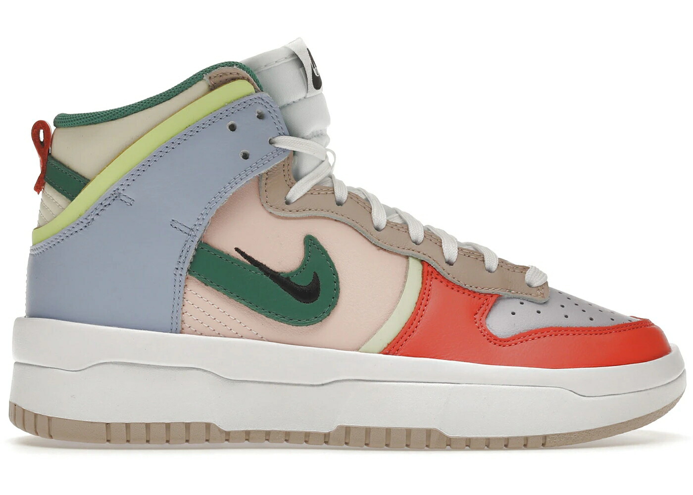 ナイキ ダンク 御機嫌 緑 緑であること ダンクハイ WOMEN\u0027S スニーカー レディース NIKE DUNK HIGH UP PASTELS (WOMEN\u0027S) / CASHMERE GREEN NOISE PALE CORAL