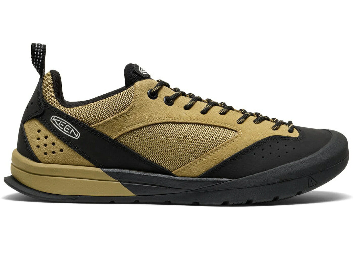 キーン カーキ 黒色 ブラック スニーカー メンズ KEEN JASPER III KHAKI BLACK / KHAKI BLACK