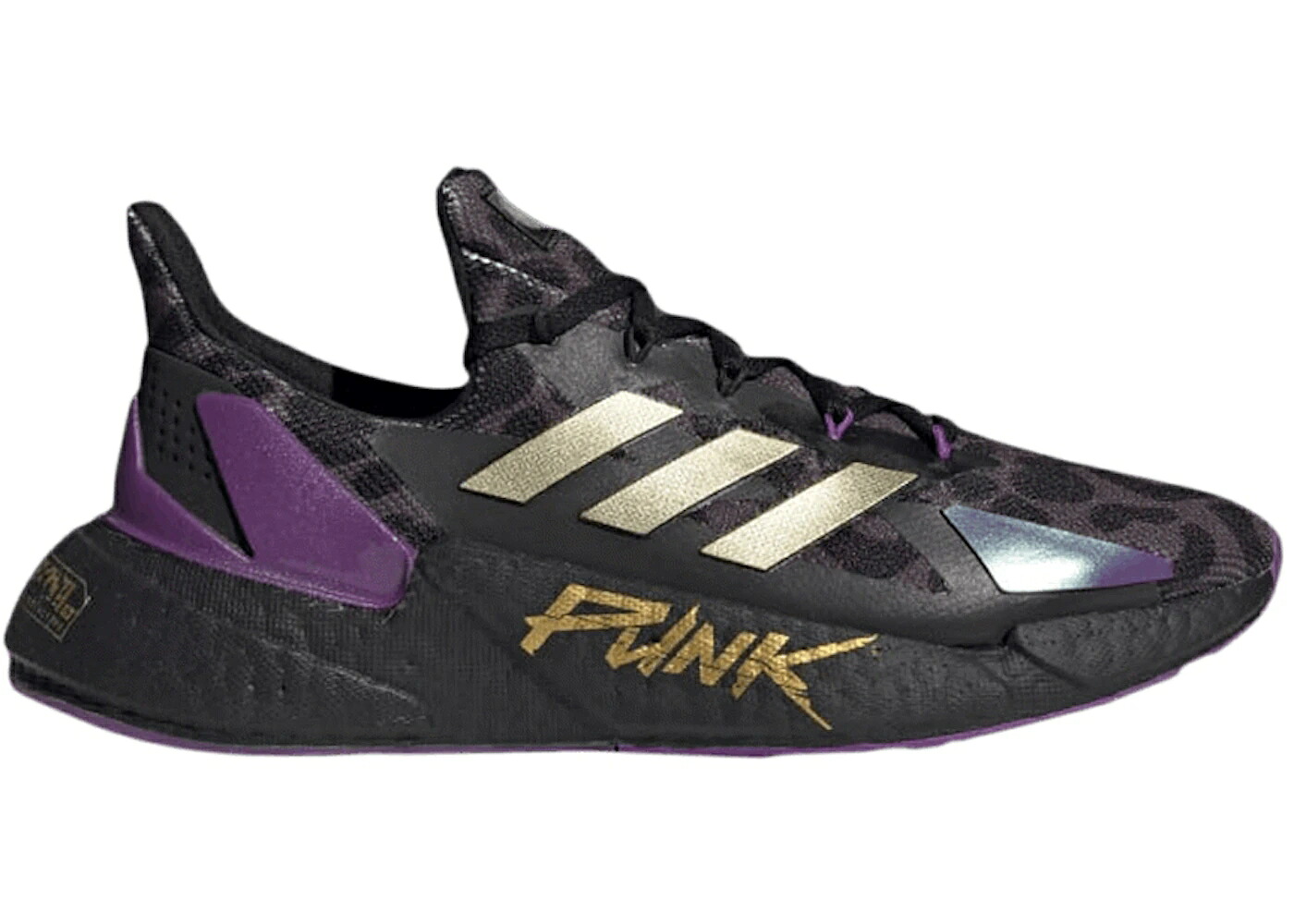 アディダス 黒いこと 黒いこと ゴールド 中核グループ 炭素 スニーカー メンズ ADIDAS X9000L4 CYBERPUNK 2077 BLACK METALLIC GOLD / CORE BLACK GOLD METALLIC CARBON