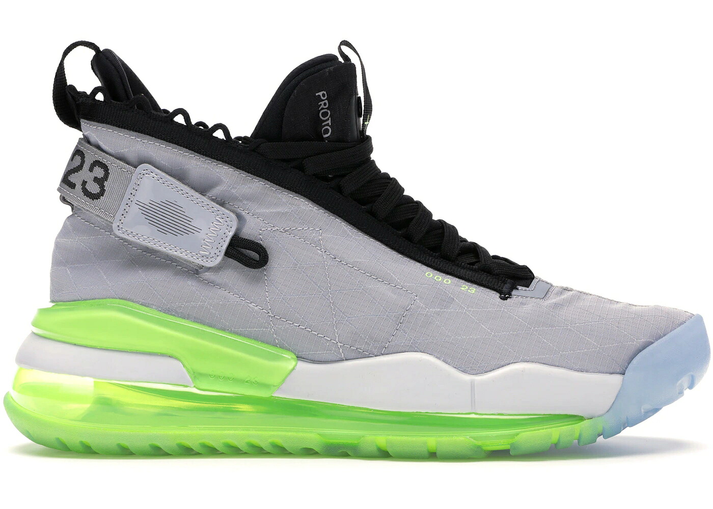 ナイキ ジョーダン マックス 灰色 グレー ピュア プラチナム プロトマックス スニーカー メンズ JORDAN PROTO MAX 720 WOLF GREY VOLT / WOLF GREY VOLT PURE PLATINUM
