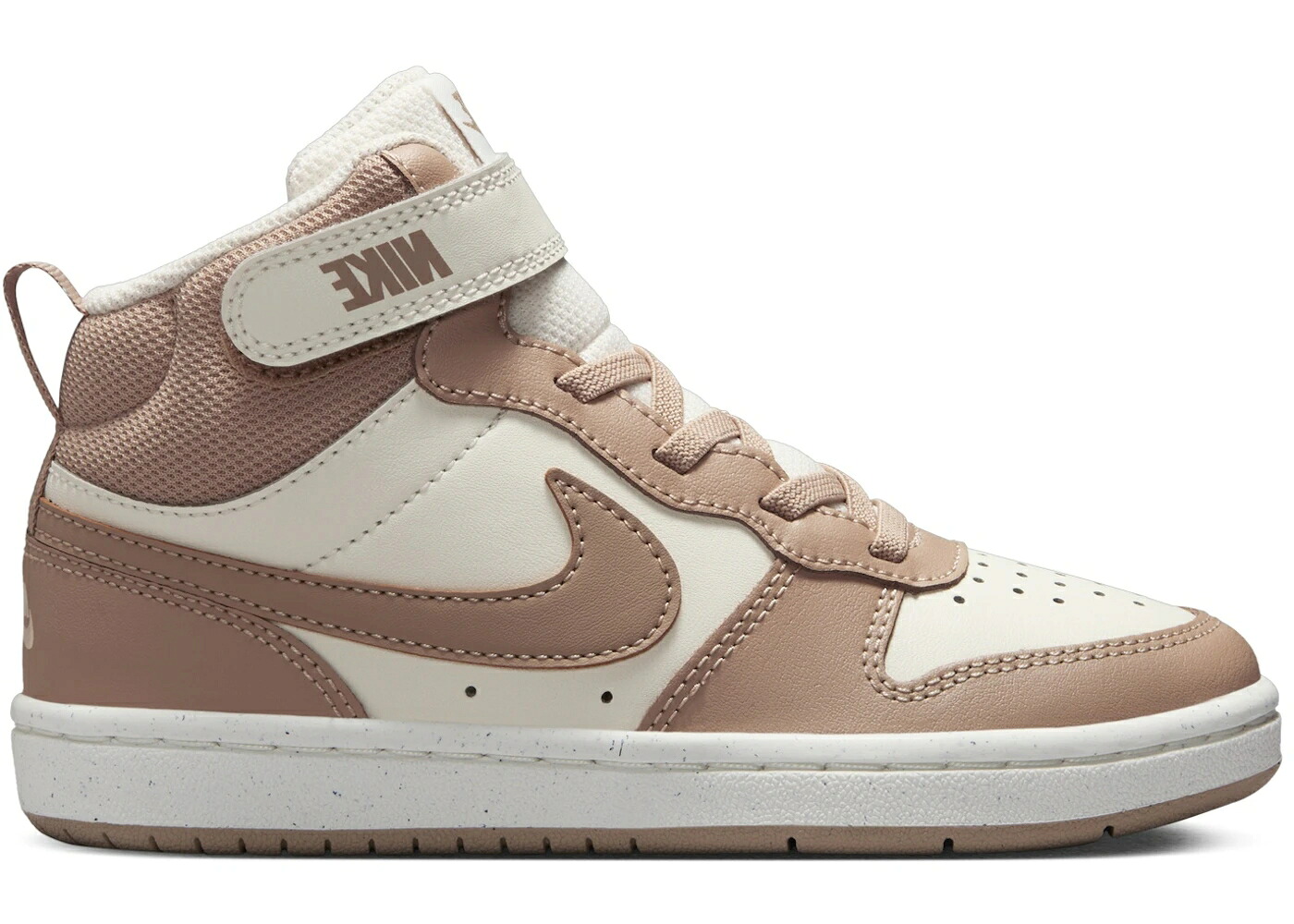 ナイキ 厚地の外套 ミッド 象牙色 コートバーロウ 御坊っちゃん キッズ NIKE COURT BOROUGH MID 2 PALE IVORY SAIL HEMP (なおなお書き) / PALE IVORY SAIL HEMP もの言う花 マタニティ スニーカー