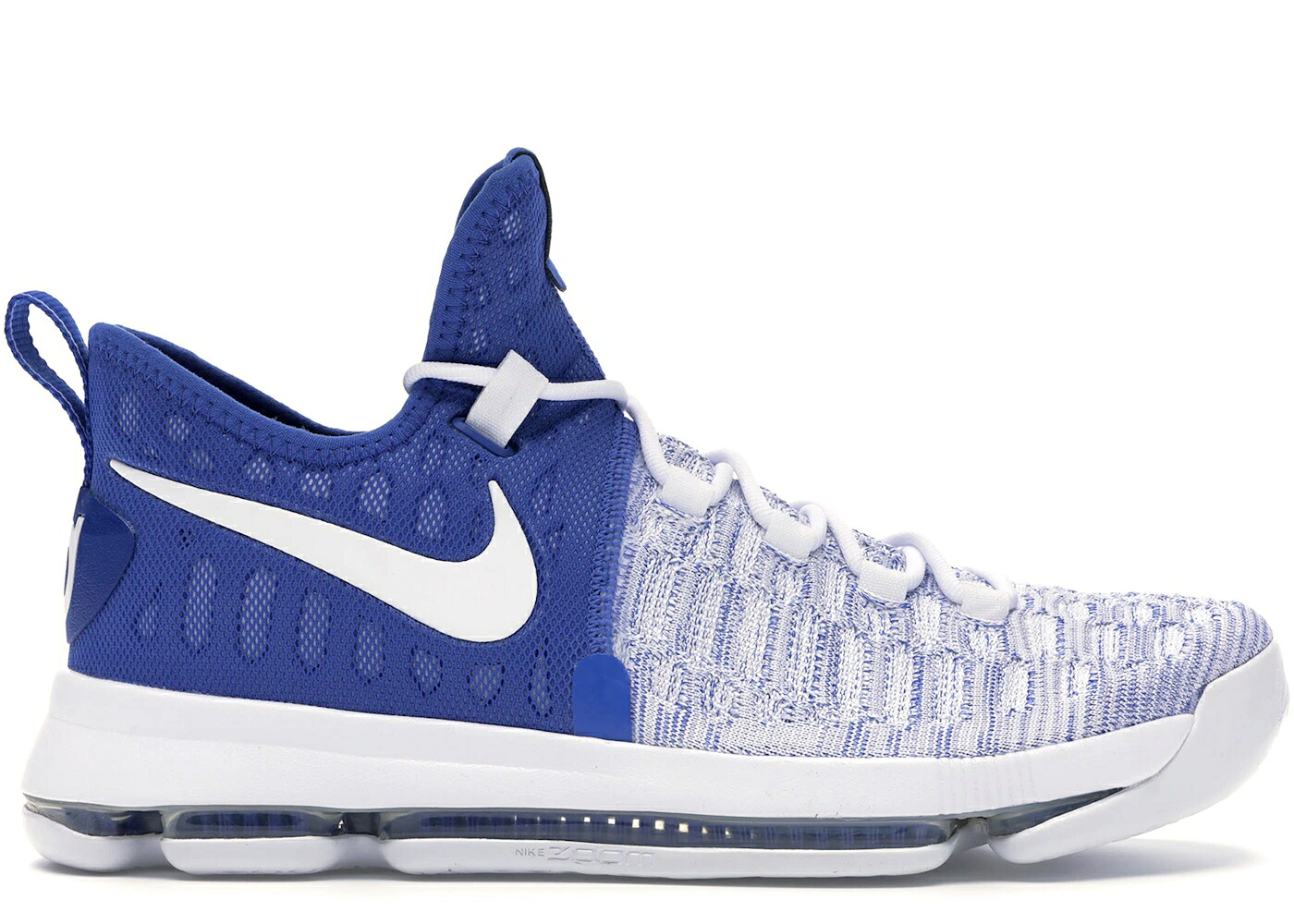 ナイキ ゲーム 白色 ホワイト ゲームロイヤル 青 ブルー スニーカー メンズ NIKE KD 9 HOME / GAME ROYAL WHITE