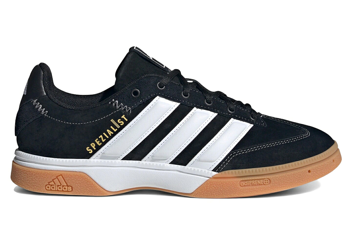 アディダス 黒色 ブラック 白色 ホワイト コア 灰色 グレー スニーカー メンズ ADIDAS SPEZIALIST INDOOR BLACK CLOUD WHITE / CORE BLACK CLOUD WHITE GREY｜スニケス