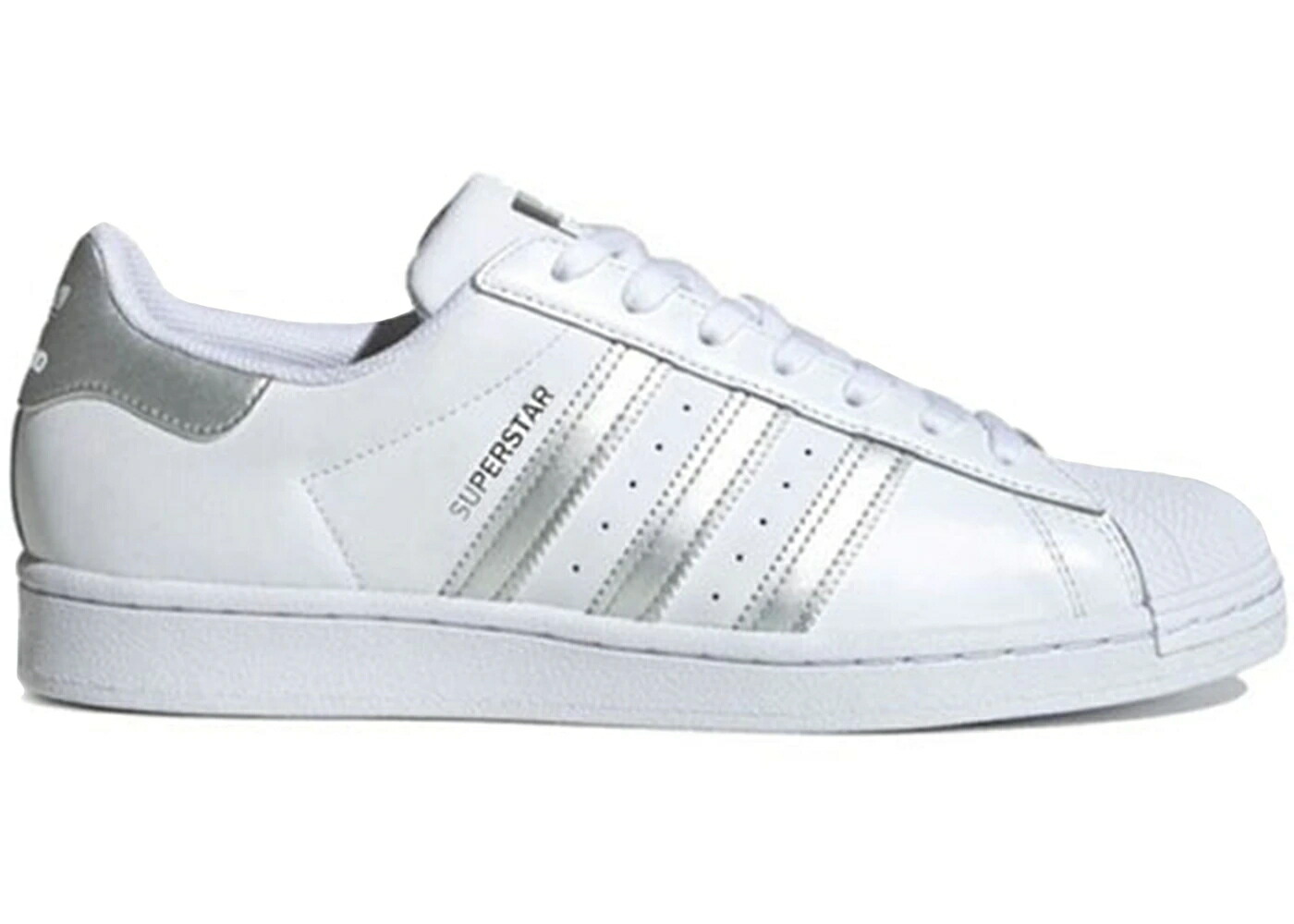 アディダス はやりっ児 白いこと 白いこと しろがね色 しろがね色 スニーカー メンズ ADIDAS SUPERSTAR WHITE SILVER METALLIC / CLOUD WHITE SILVER METALLIC