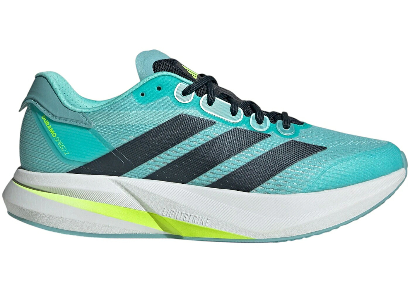 アディダス 素早さ アクア スニーカー メンズ ADIDAS DURAMO SPEED 2 FLASH AQUA AURORA INK MINT TON / FLASH AQUA AURORA INK MINT TON