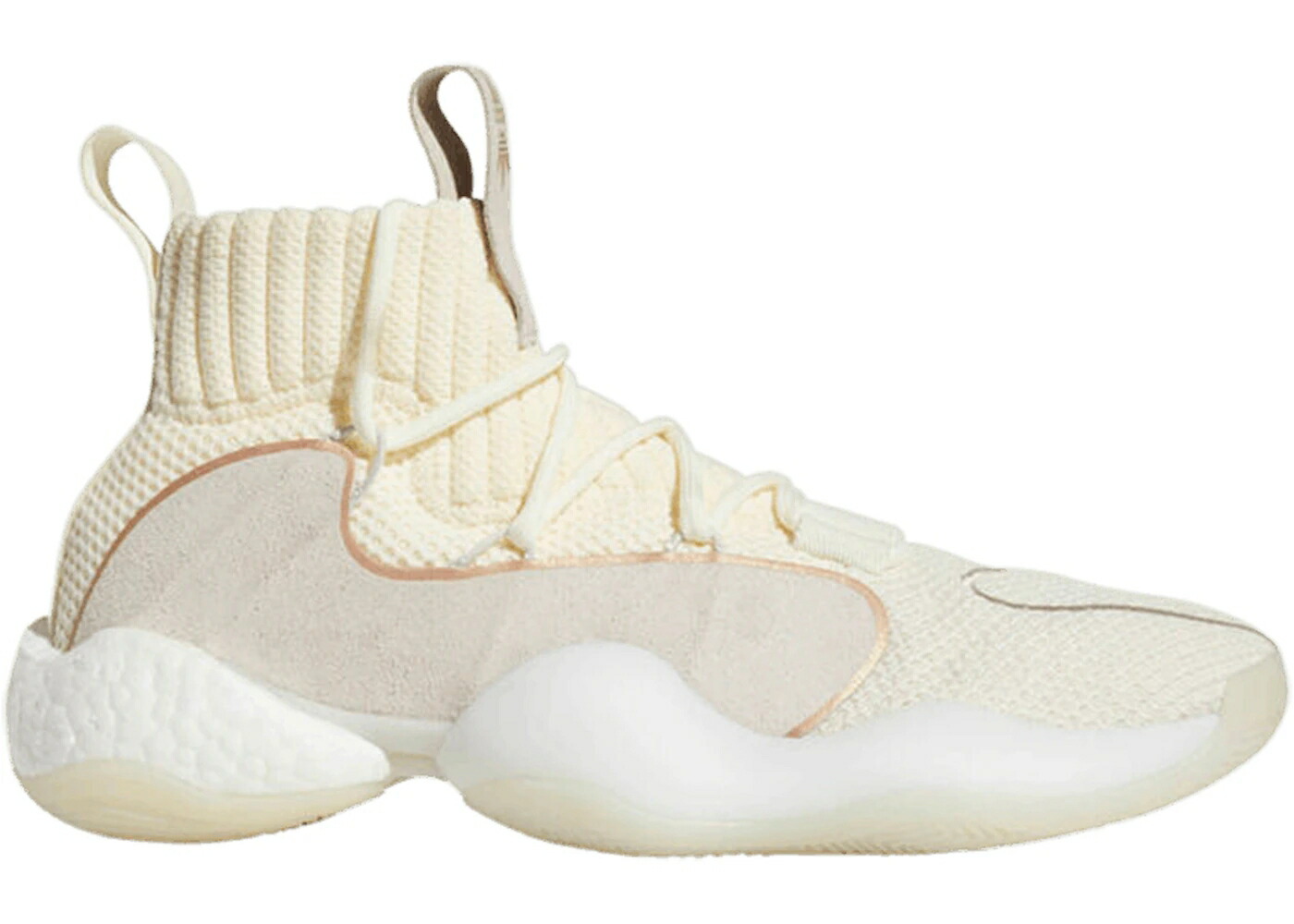 アディダス クレイジー 皮膚軟化剤 白いこと 白いこと スニーカー メンズ ADIDAS CRAZY BYW X CREAM WHITE / CREAM WHITE