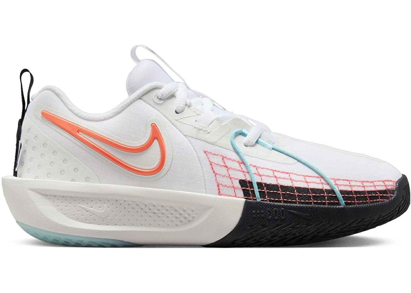 ナイキ 白いこと 白いこと 橙 オレンジ色 お坊っちゃん キッズ NIKE GT CUT 3 CHBL (GS) / WHITE WHITE SAFETY ORANGE COPA もの言う花 マタニティ スニーカー